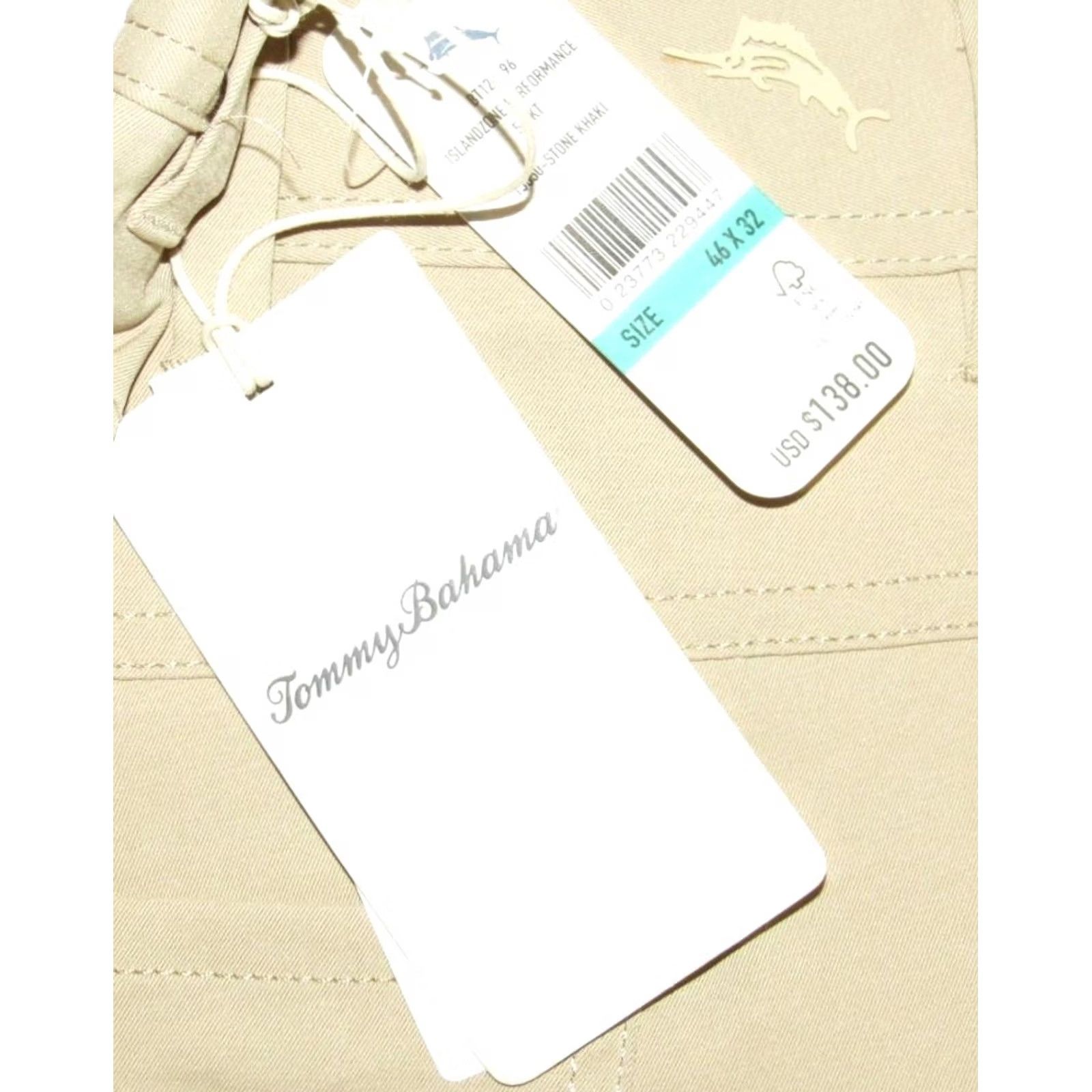 TOMMY BAHAMA Stone Island Zone Performance 5 Pocket Pants 46 x 32