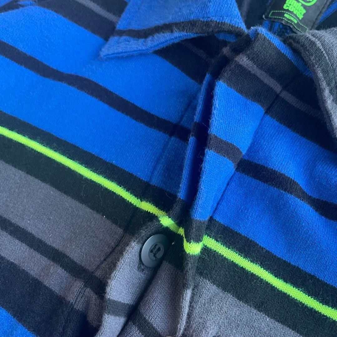 Undercover Undercover Chaotic Discord Polo Shirt 01SS - Blue, Size M Size US M / EU 48-50 / 2 - 6 Thumbnail
