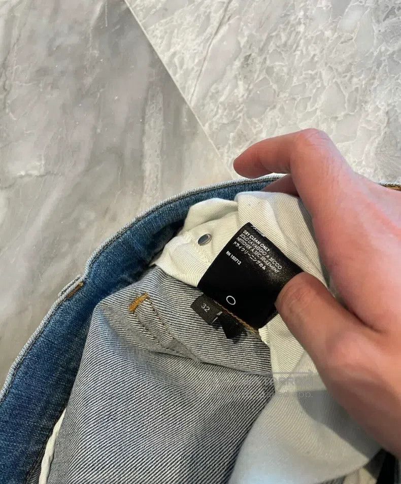 Amiri Amiri Size 32 Classic Colorful Patchwork Blue Jeans Size US 32 / EU 48 - 5 Thumbnail