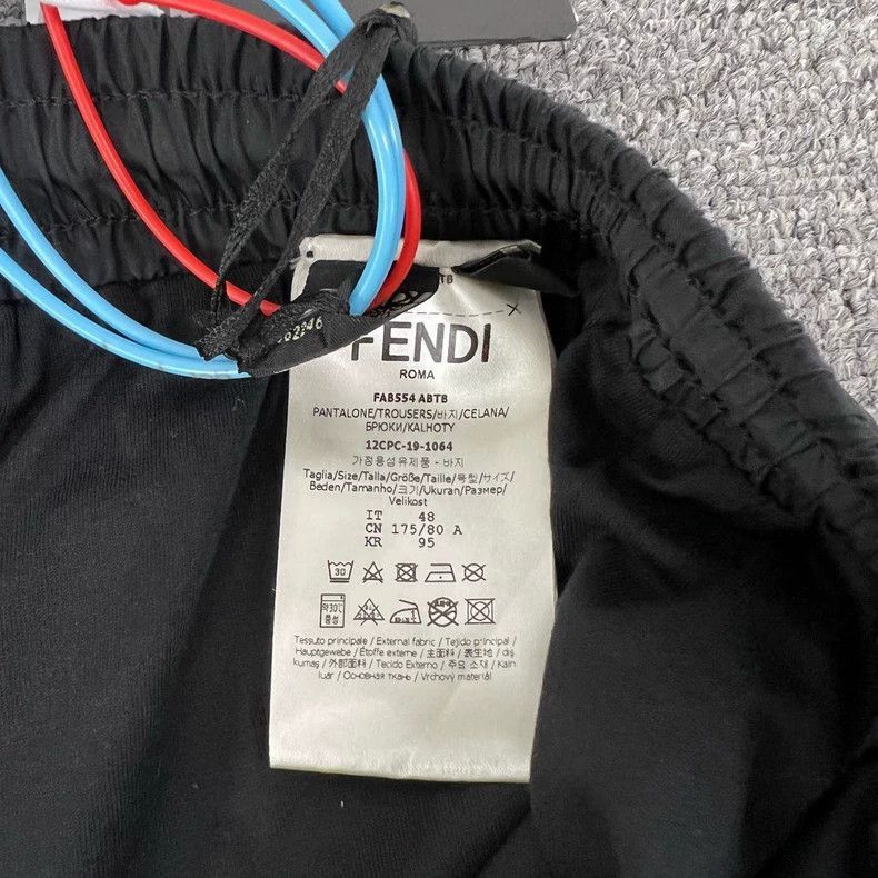 Fendi Fendi Printed Silk Shorts with Tags Size US 44 / EU 60 - 6 Thumbnail