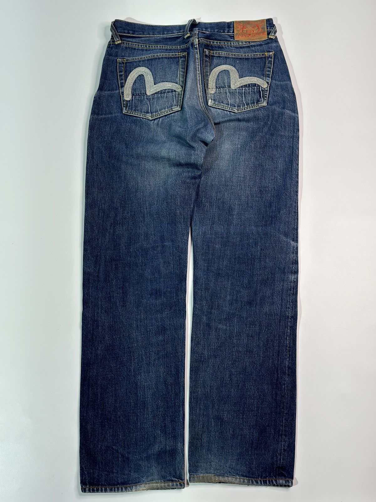 Evisu × Japanese Brand × Streetwear Evisu selvedge denim jeans 