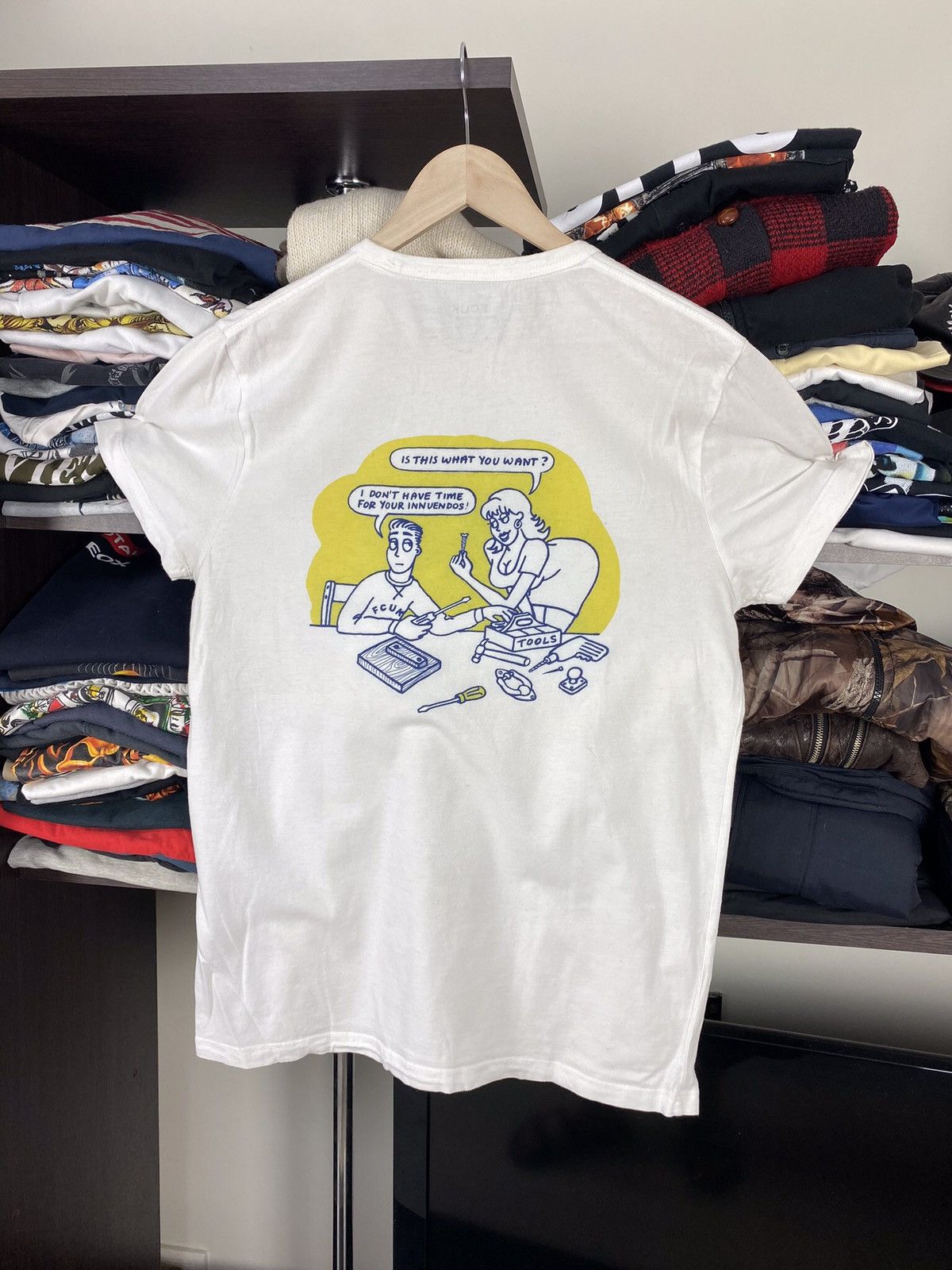 Vintage Fuck Vintage Y2K T-shirt Size US S / EU 44-46 / 1 - 2 Thumbnail