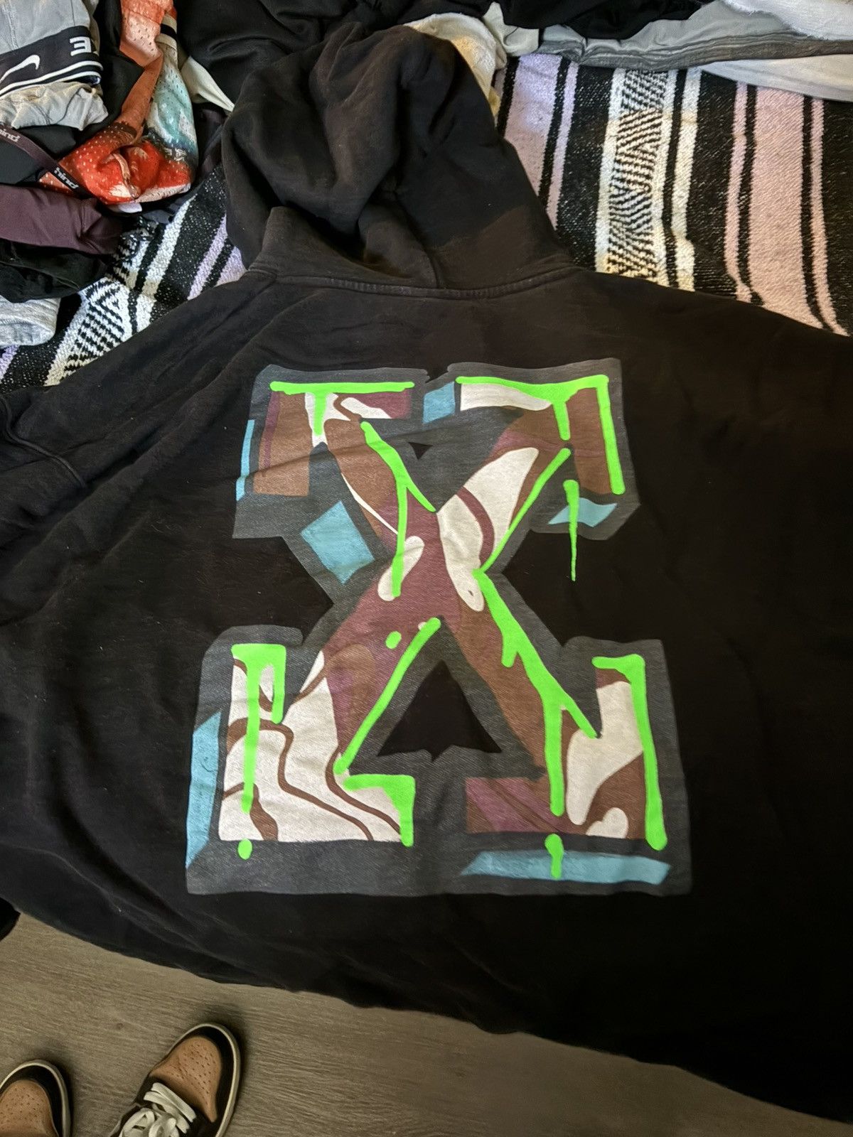 Off-White OFF-WHITE Neen Arrow Skate Hoodie Size US XL / EU 56 / 4 - 2 Thumbnail