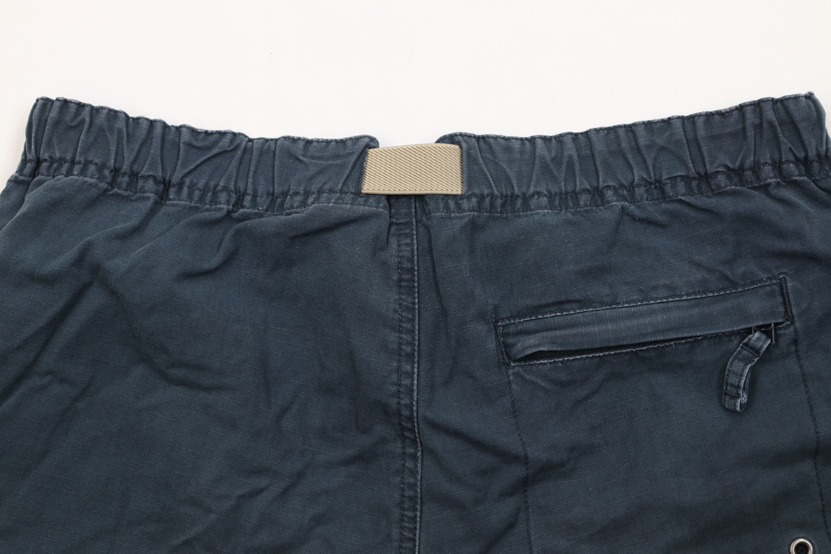 Gap Vintage 90s Y2K Gap Belted Ripstop Cargo Shorts Navy Blue Size US 30 / EU 46 - 10 Thumbnail