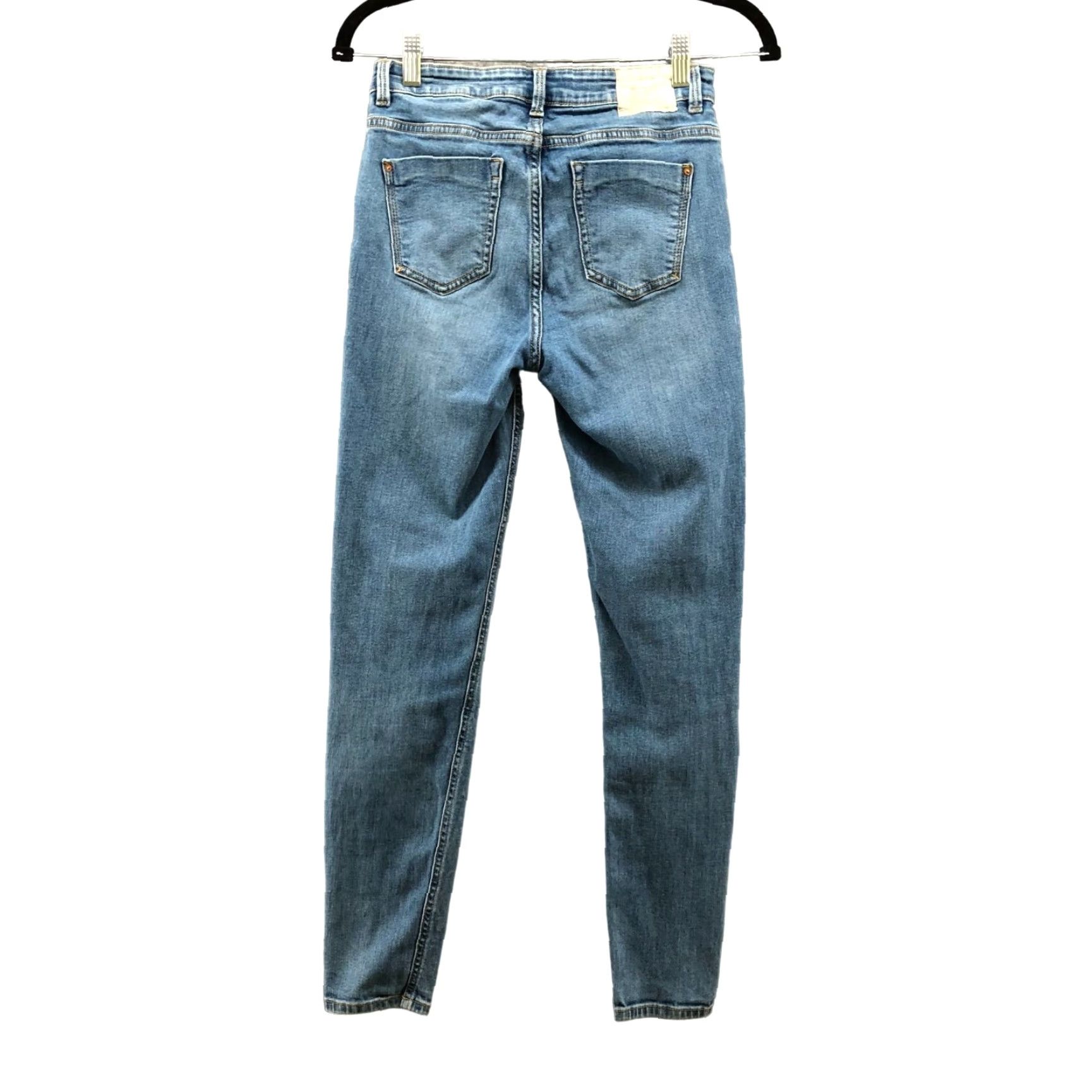 Zara Zara Skinny Jeans 2 Mid Rise Stretch Medium Wash Z1975 Womens Size 26" / US 2 / IT 38 - 2 Thumbnail
