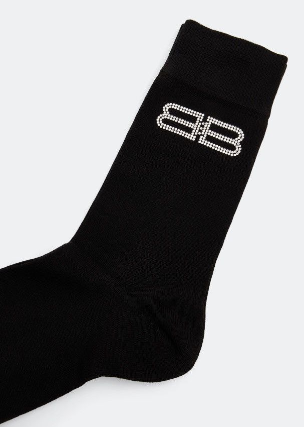 Balenciaga Gem-BB Monogram socks Size ONE SIZE - 7 Thumbnail
