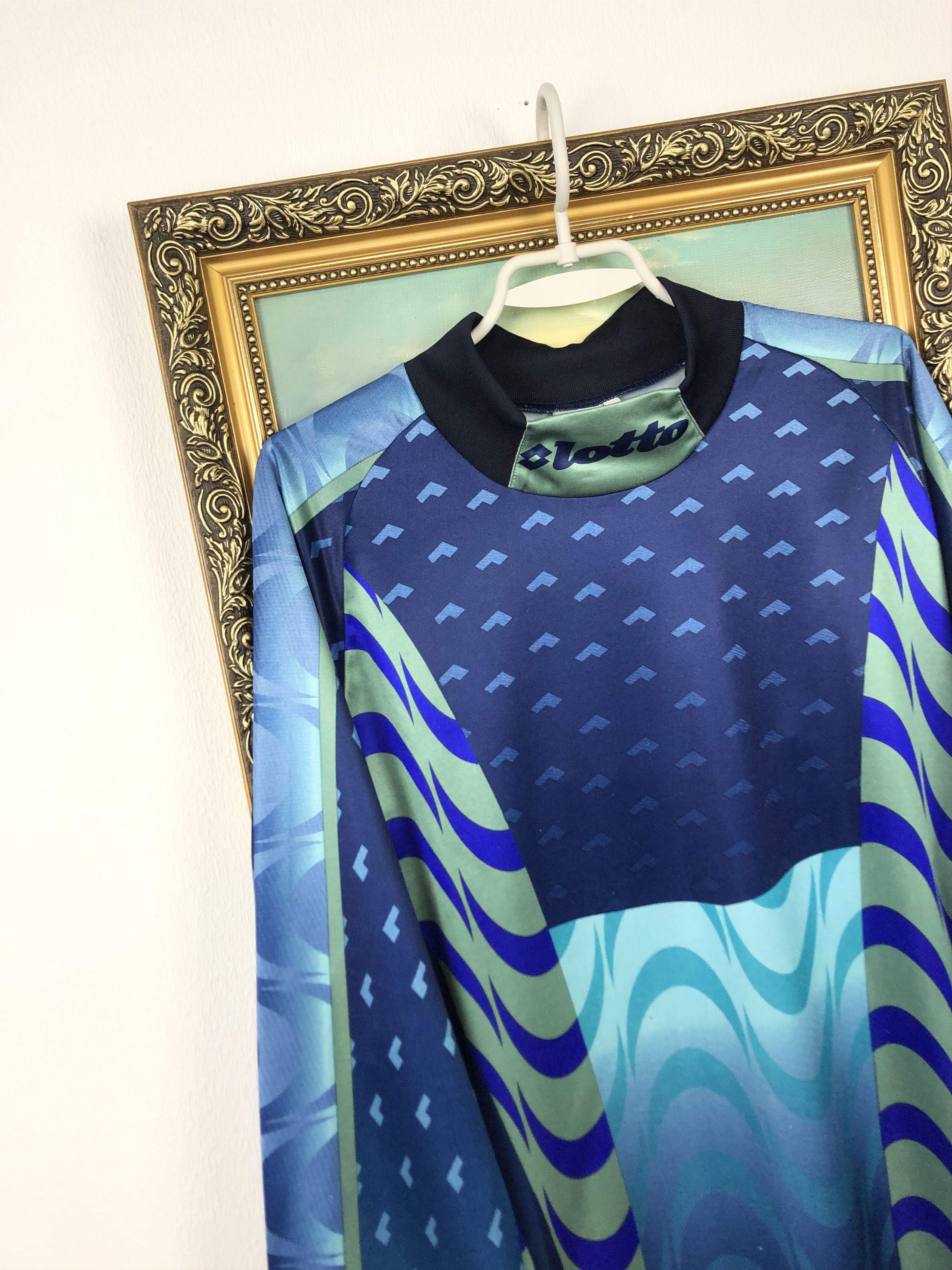 Lotto Sport Vintage Goalkeeper football Template Shirt Soccer Jersey Size US L / EU 52-54 / 3 - 3 Thumbnail