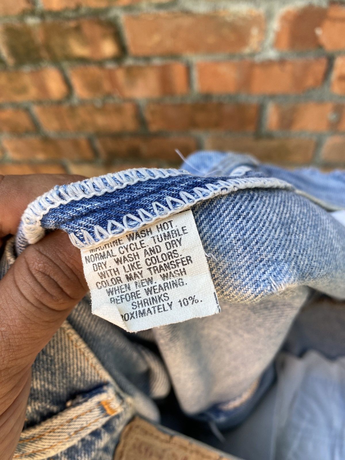Levi's × Levi's Vintage Clothing × Vintage W29x29 Vintage levi's 501 distressed made in USA cut off Size US 29 - 9 Thumbnail