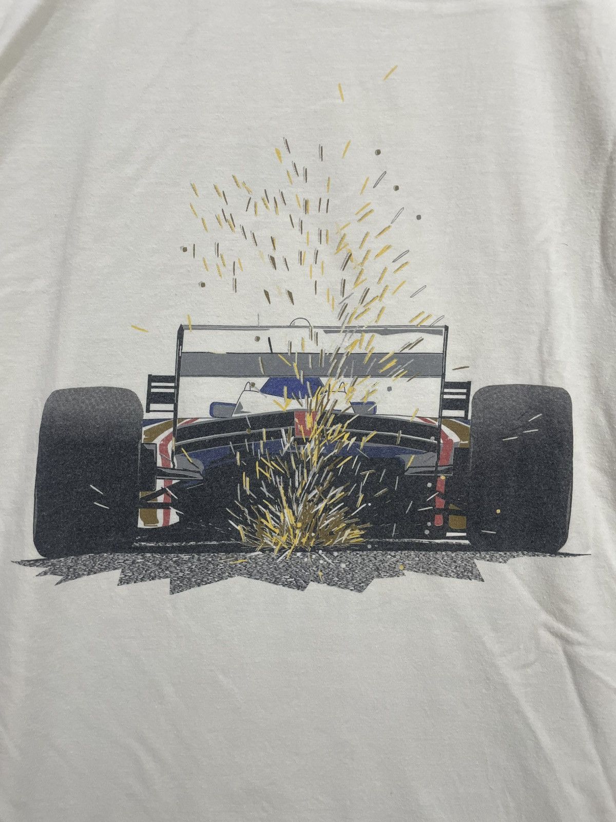 Vintage Vintage Rothmans Williams Renault F1 T-Shirt Size US XL / EU 56 / 4 - 6 Thumbnail
