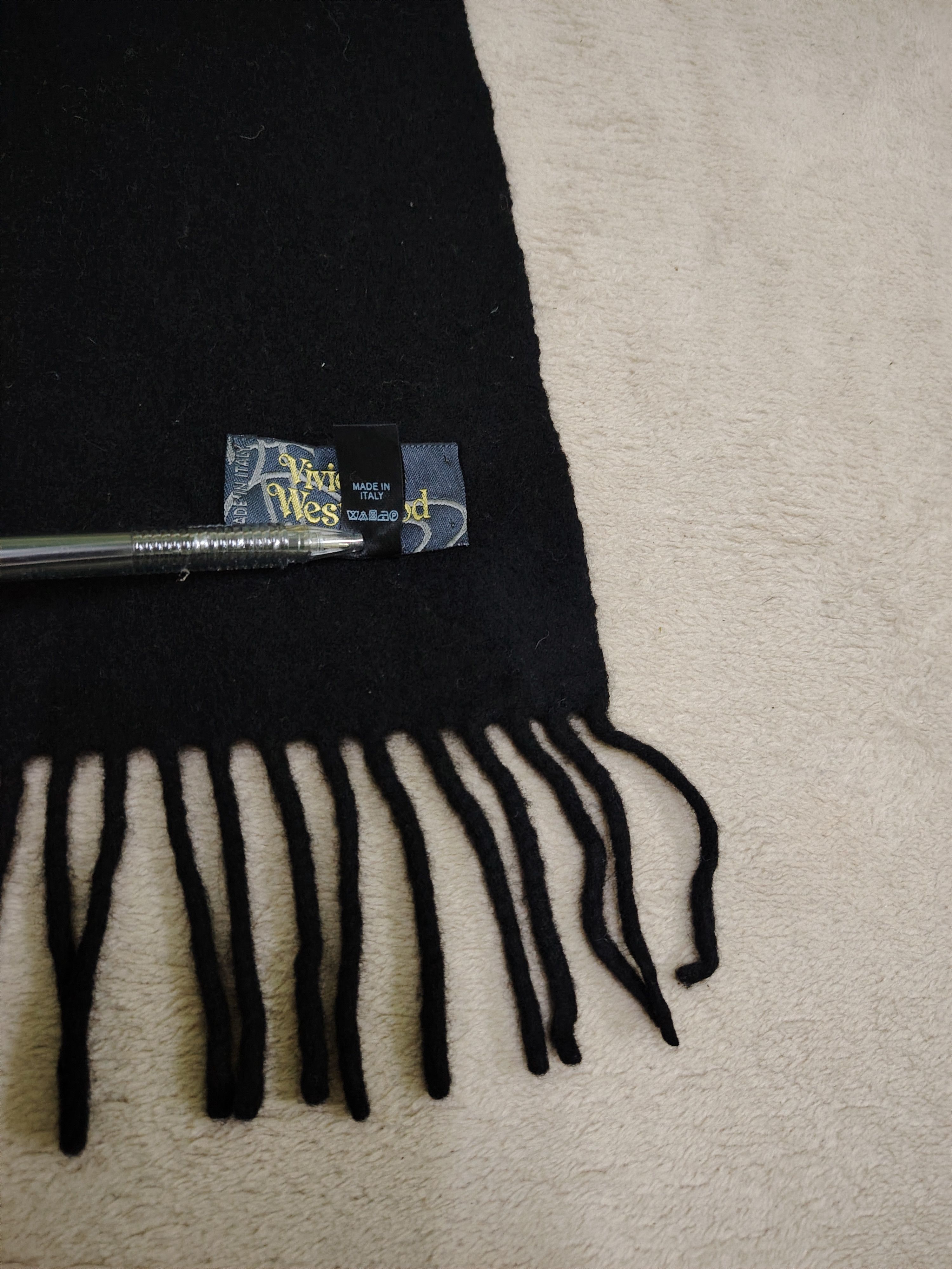 Vivienne Westwood Vivienne Westwood Scarf Muffler Wool Scarves Size ONE SIZE - 5 Thumbnail