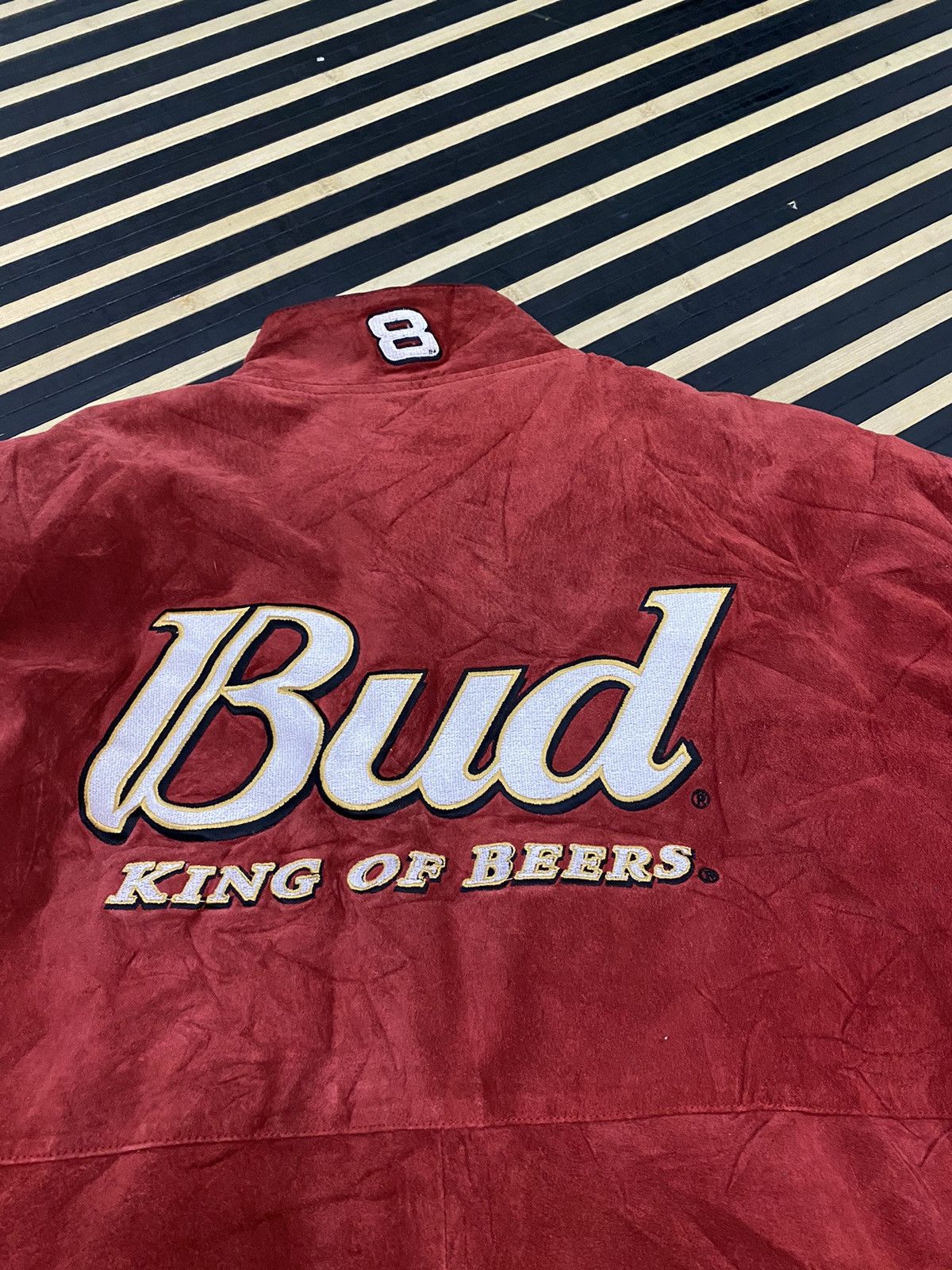 Jeff Hamilton × NASCAR Jeff Hamilton Winston Cup Series Suede Leather Varsity Size US XL / EU 56 / 4 - 11 Thumbnail