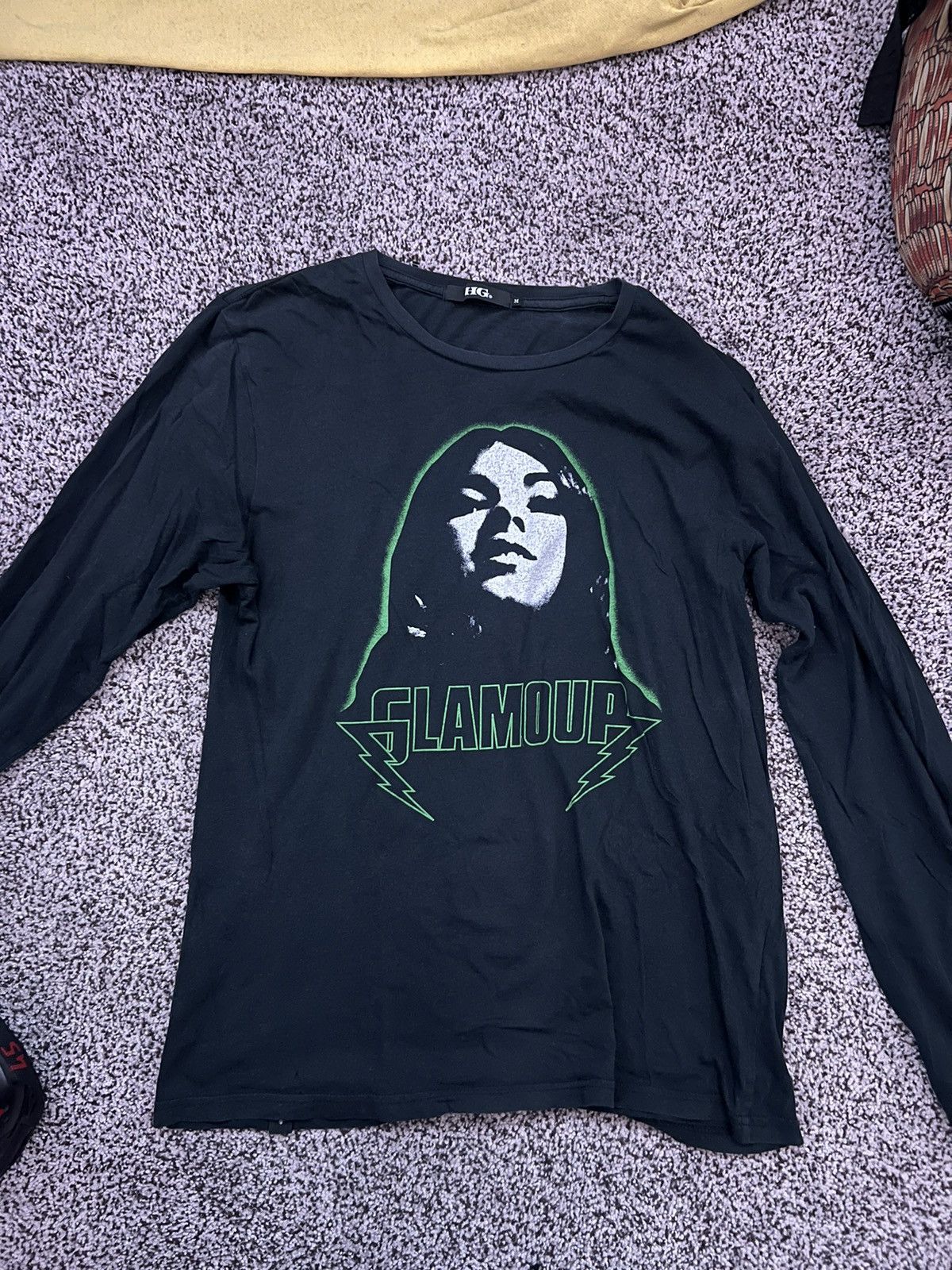 image of Hysteric Glamour Long Sleeve in Black, Men's (Size Medium)