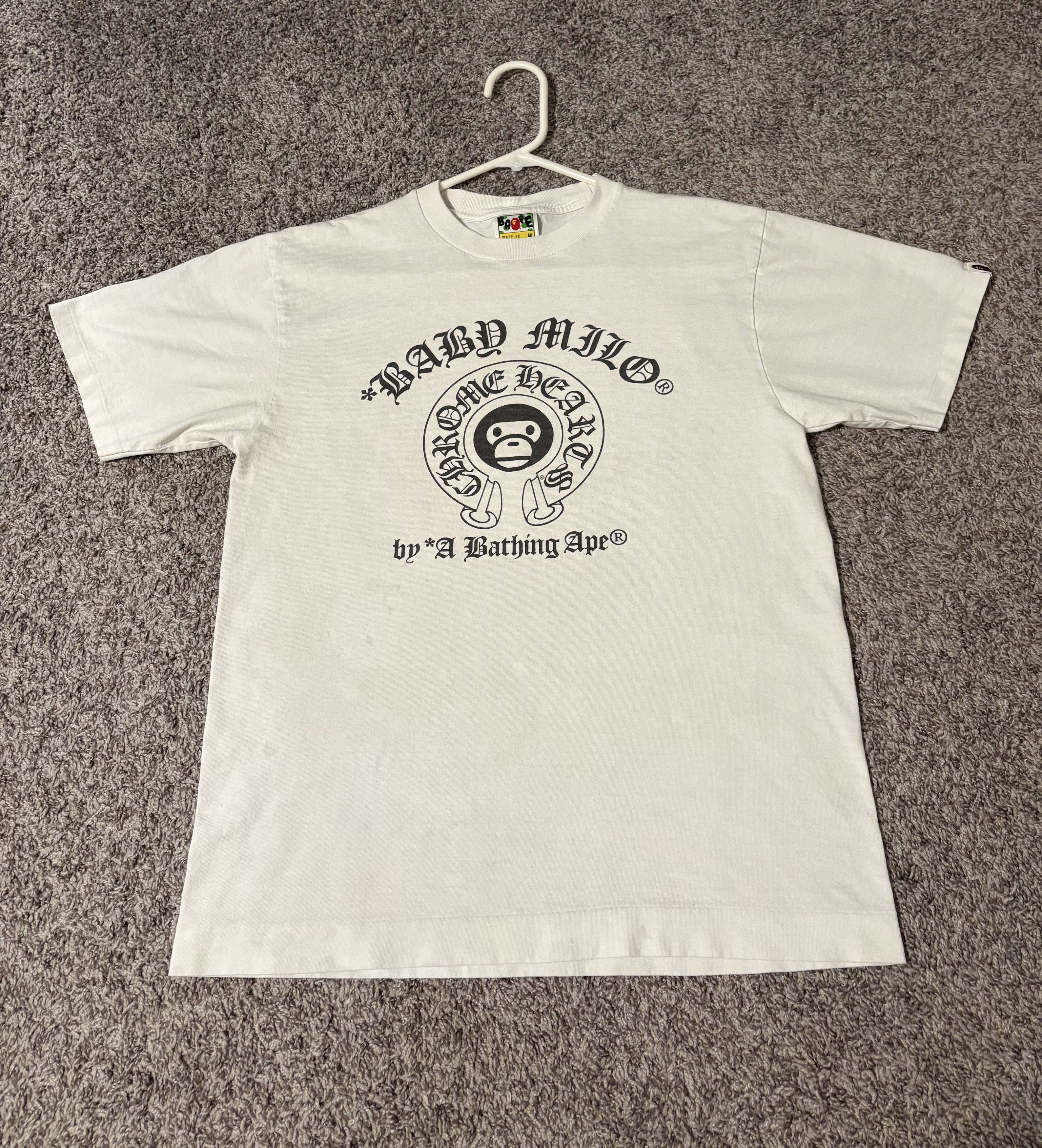 Bape × Chrome Hearts Chrome Hearts x BAPE shirt Size US M / EU 48-50 / 2 - 8 Thumbnail