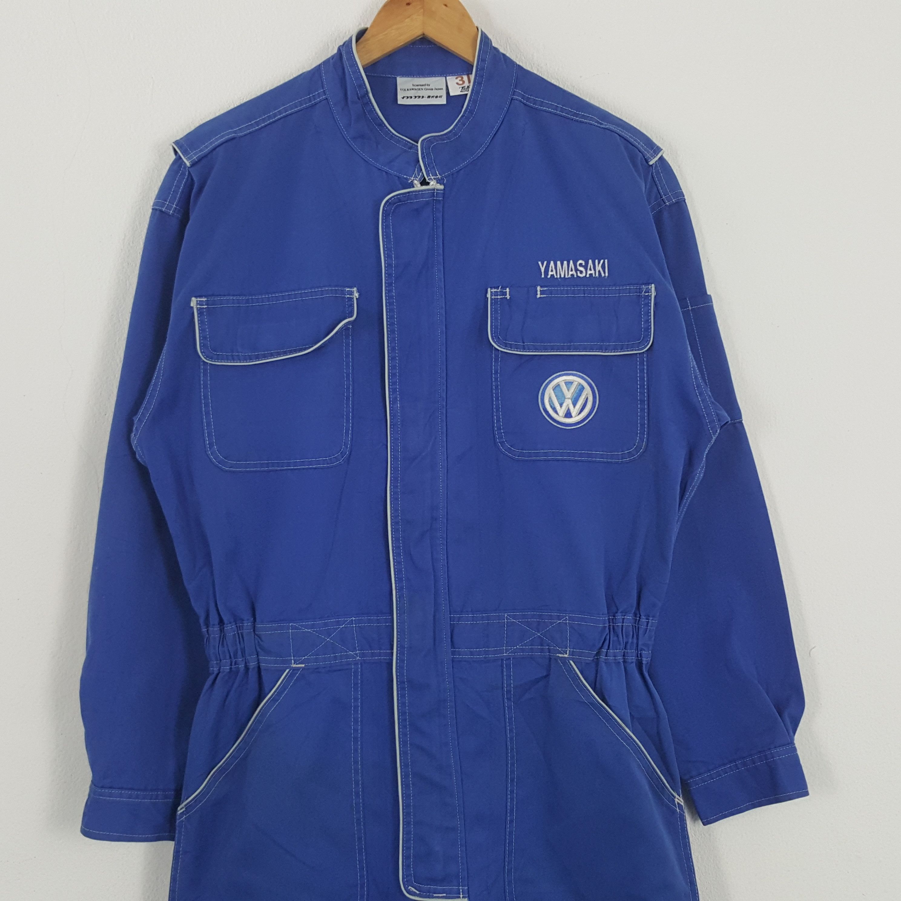 Vintage Vintage Volkswagen Germany Racing Motorsport Coverall Jacket Size US L / EU 52-54 / 3 - 5 Thumbnail