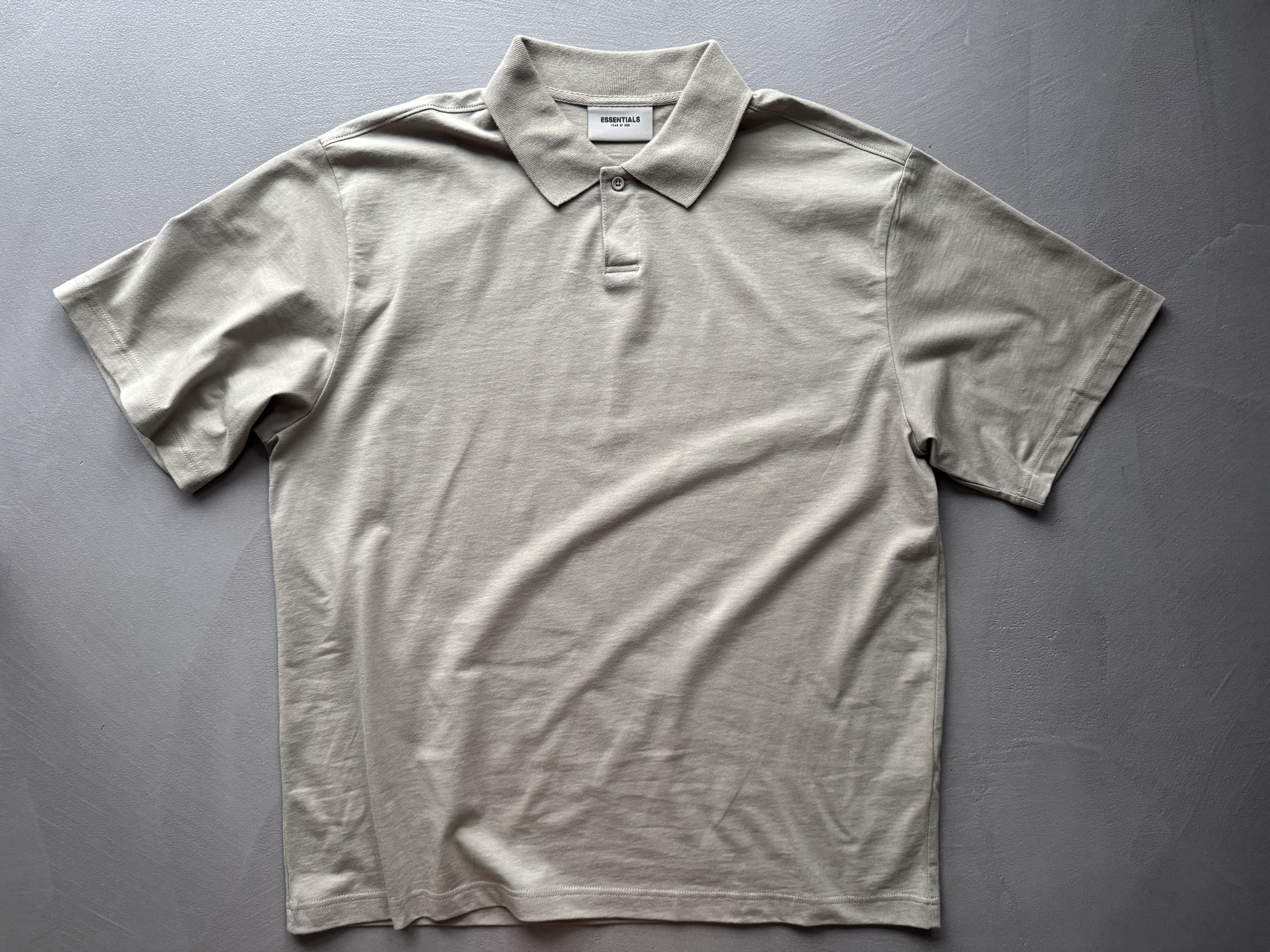 Essentials Fear Of God Essentials Polo Shirt, Moss Size US M / EU 48-50 / 2 - 3 Thumbnail