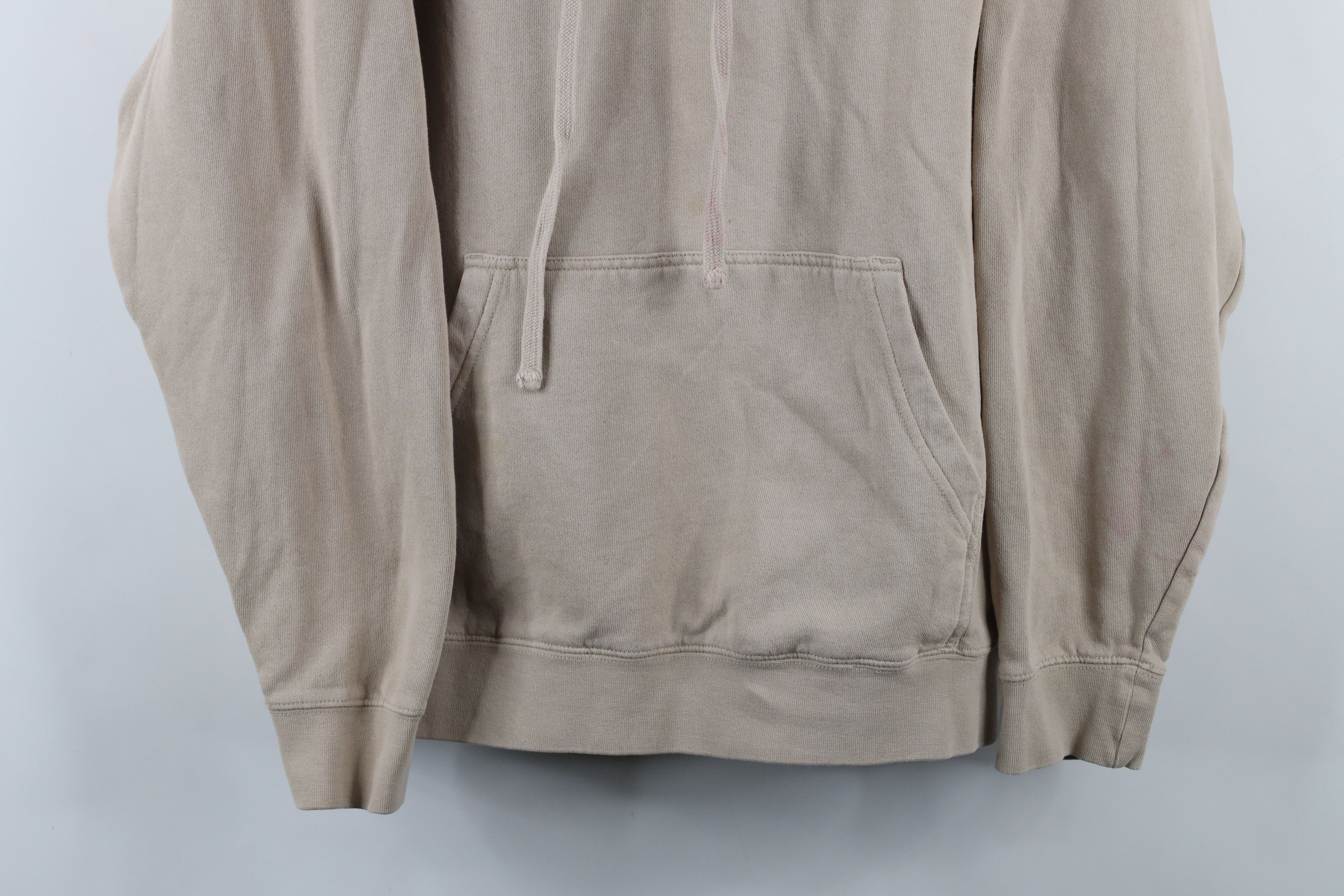 Vintage Huk Fishing Spell Out Hoodie Sweatshirt Beige Khaki Tan Size US L / EU 52-54 / 3 - 3 Thumbnail
