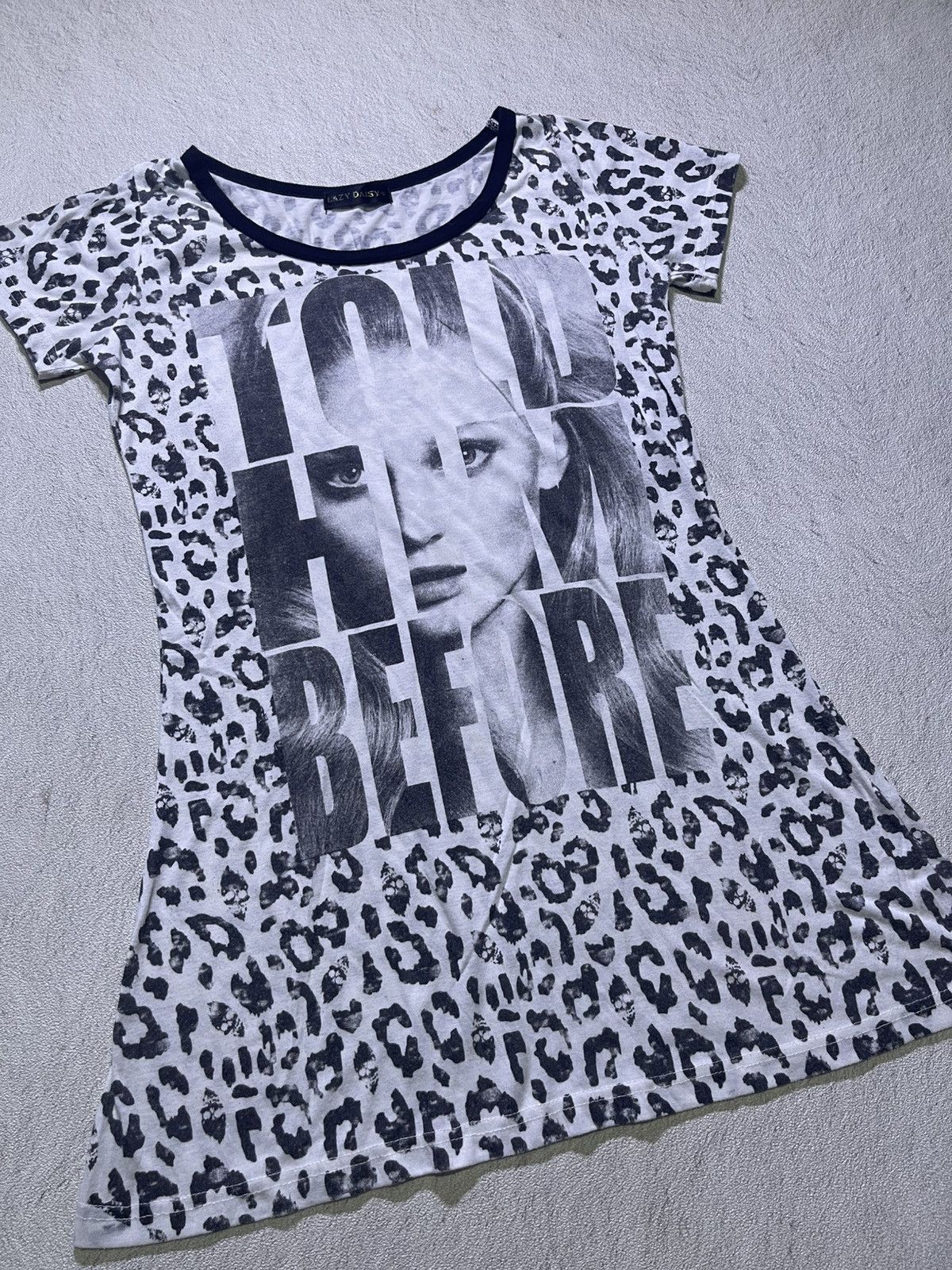 Japanese Brand Y2K LAZY DAISY short sleeve tshirt women's Size S / US 4 / IT 40 - 2 Thumbnail