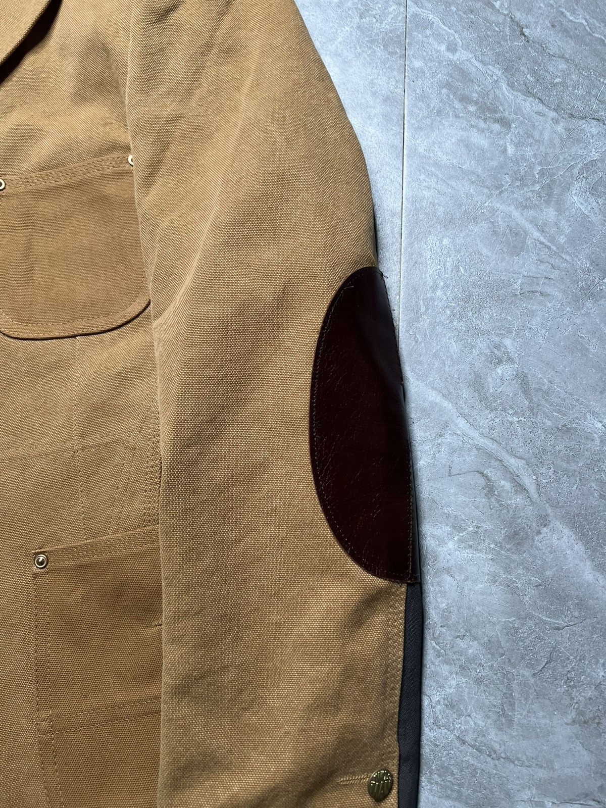 Junya Watanabe Junya Watanabe S/S 12 Heavy Canvas Cotton Patchwork Blazer Size US XS / EU 42 / 0 - 3 Thumbnail