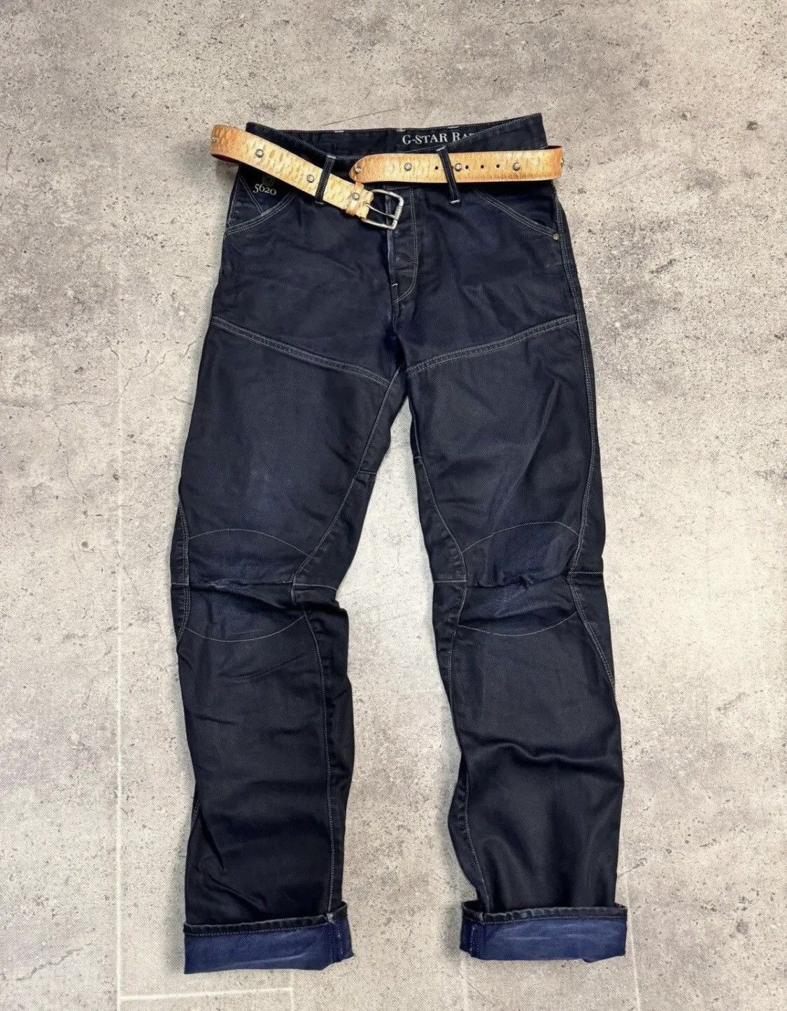 Other Vintage Junya Watanabe Bondage Style G Star Raw Cargo Pants Size US 31 - 6 Thumbnail