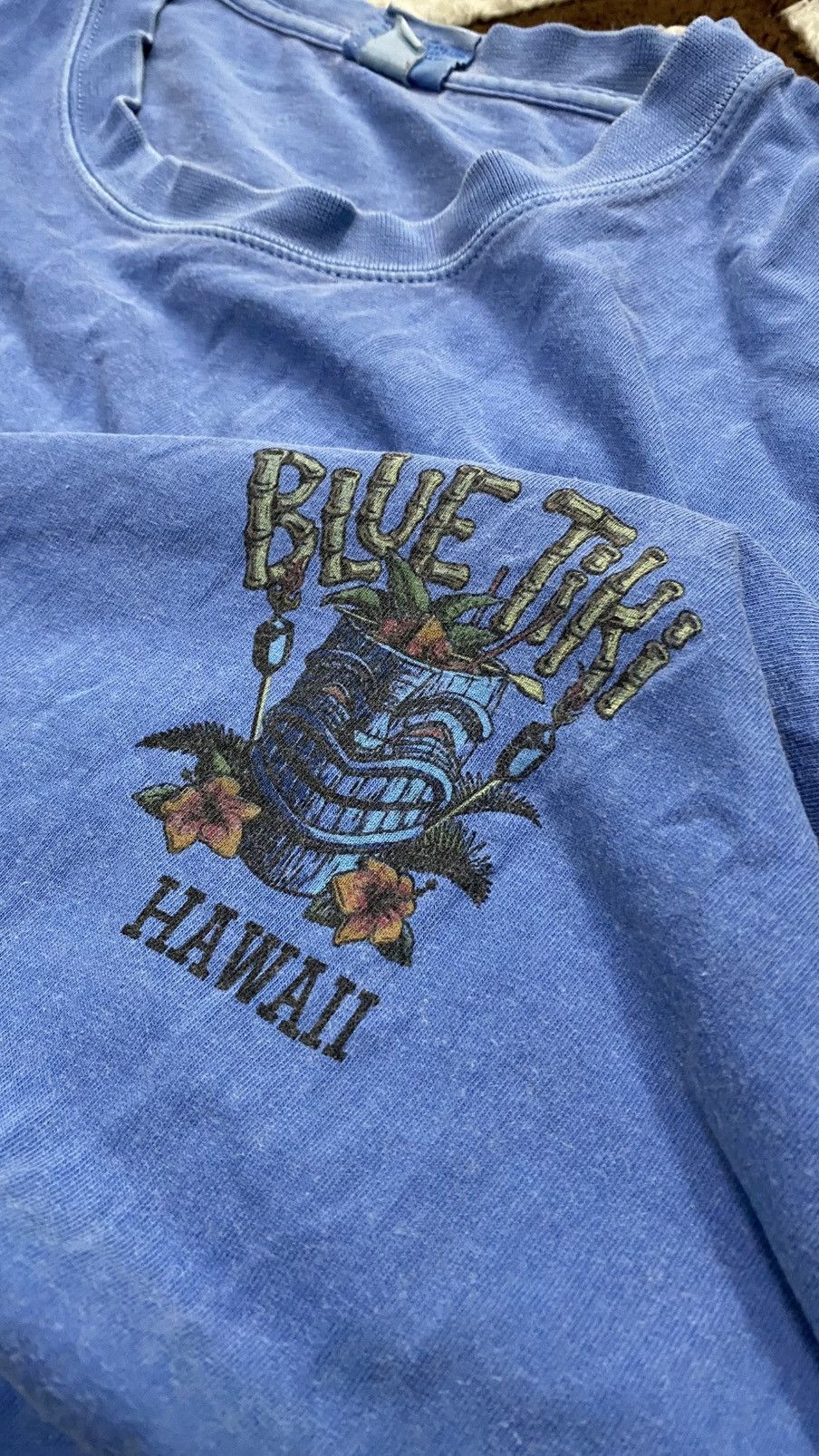 Other SUPER RARE Blue Tiki Crazy Shirt Size US XXL / EU 58 / 5 - 4 Thumbnail