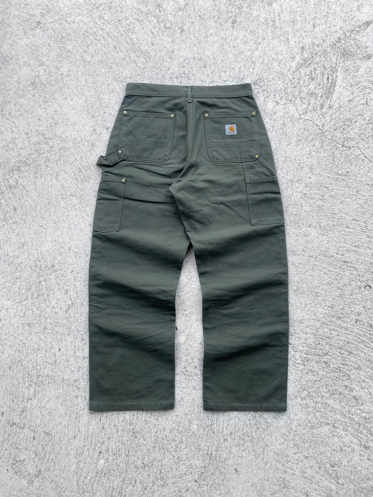 Other CARHART B01 DOUBLE KNEE PANT MOSS 30x30 Size US 30 / EU 46 - 5 Thumbnail