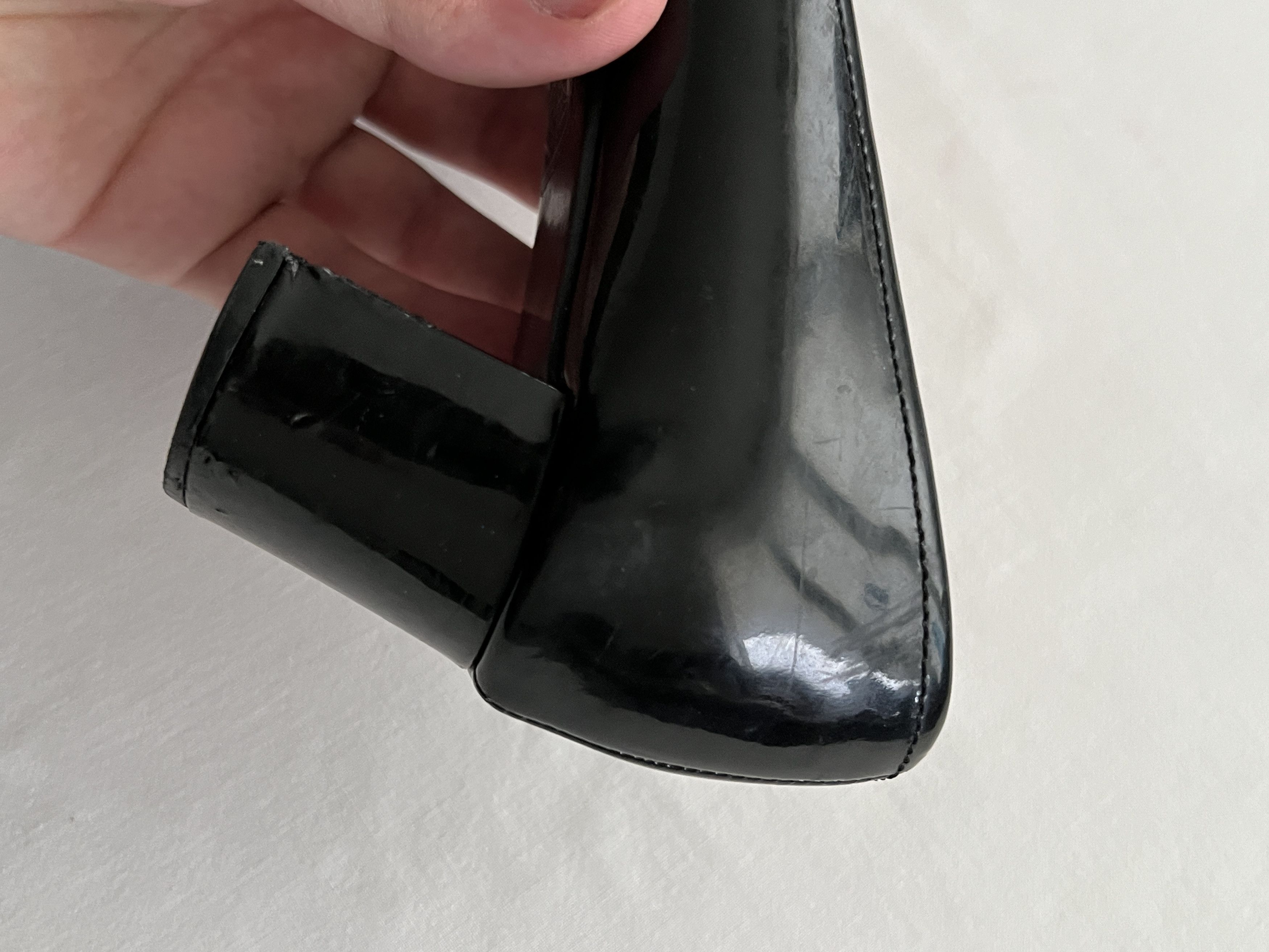 Prada × Vintage Vintage Prada Black Heels Size US 7 / IT 37 - 21 Thumbnail