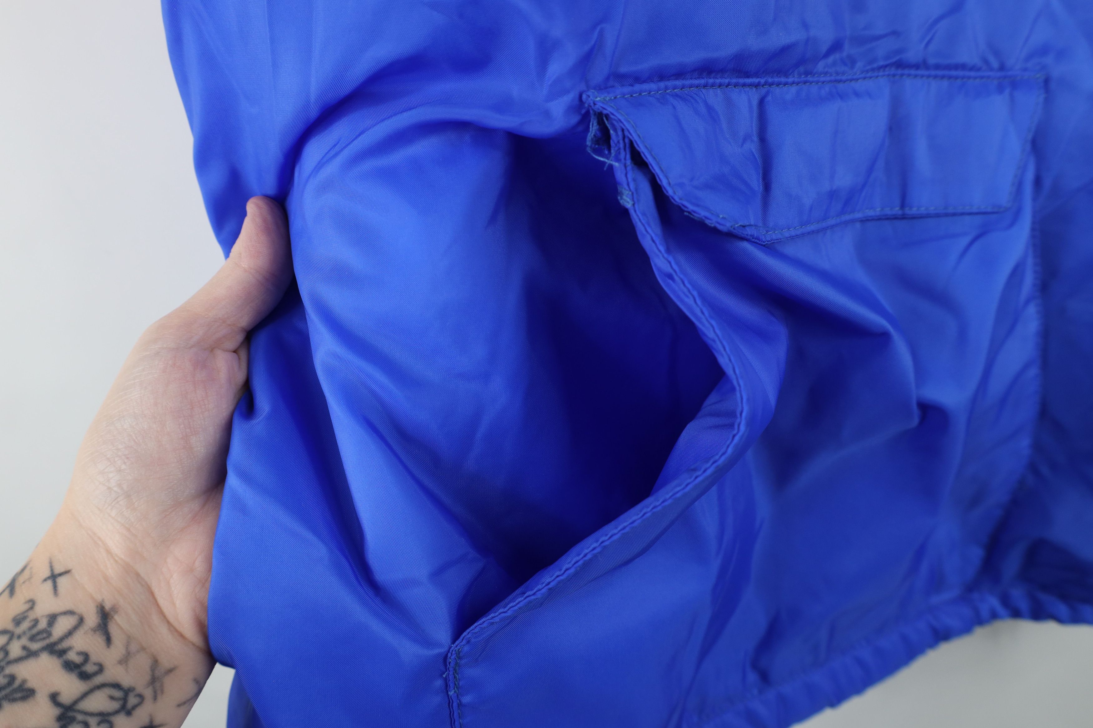 Vintage Vintage 90s Streetwear Anorak Windbreaker Jacket Blue USA Size US L / EU 52-54 / 3 - 7 Thumbnail
