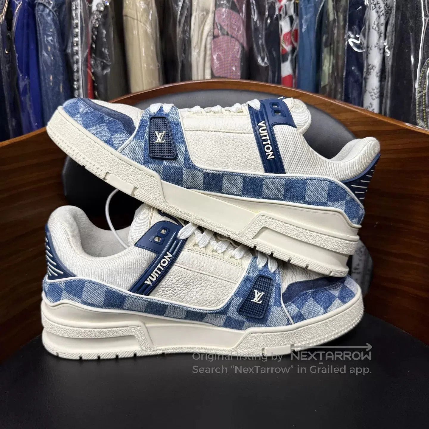 Louis Vuitton Multi Color Low Top Sneakers Size 8. Size US 8 / EU 41 - 6 Thumbnail