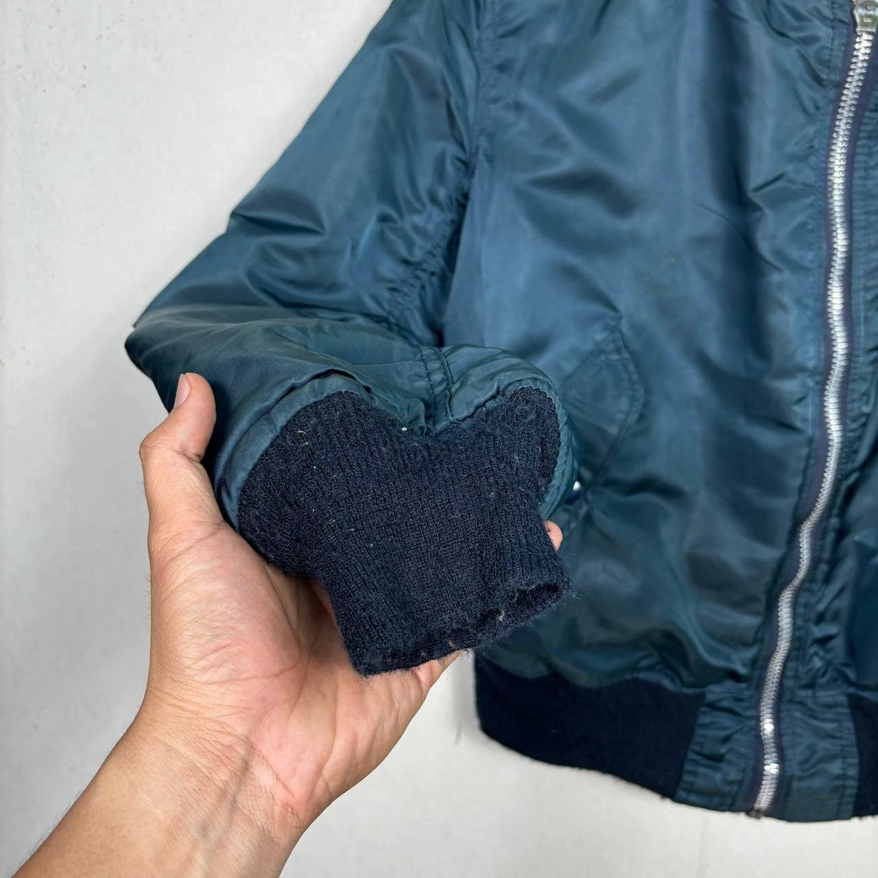 Alpha Industries VTG Alpha Industries MA-1 Bomber Flight Jacket Large USA Size US L / EU 52-54 / 3 - 5 Thumbnail