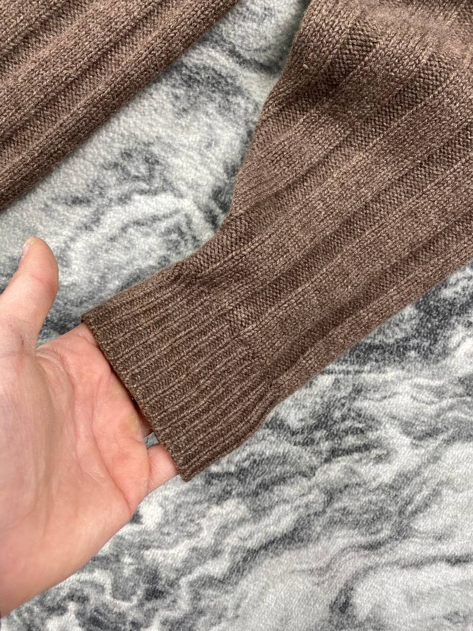 Brunello Cucinelli Brunello Cucinelli Knit Cashmere Ribbed Sweater Men Size 48 Size US M / EU 48-50 / 2 - 5 Thumbnail