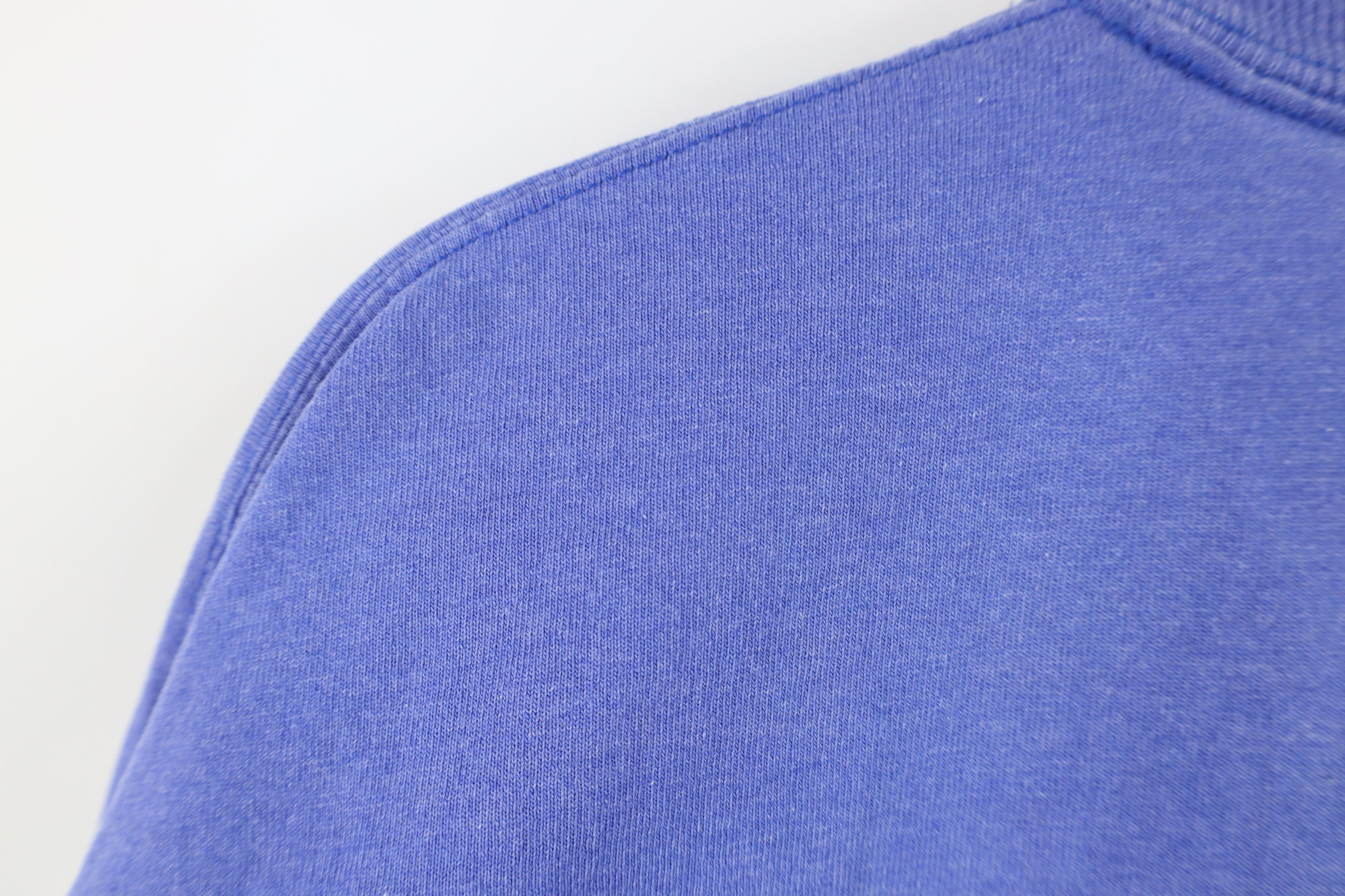 Champion Vintage 90s Champion Monochrome Heavyweight T-Shirt Blue Size US L / EU 52-54 / 3 - 9 Thumbnail