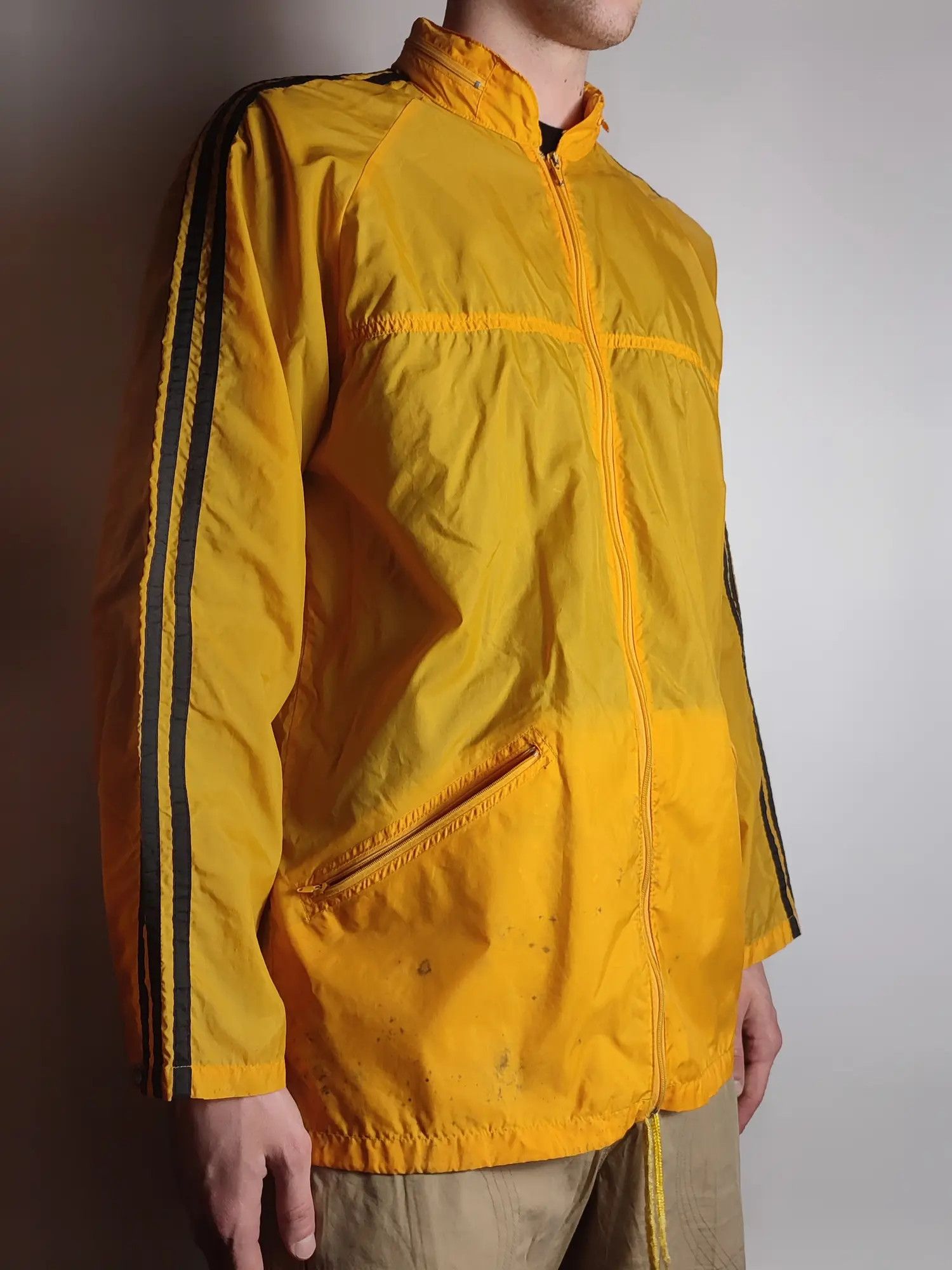 Adidas Adidas 80s Vintage Retro Windbreaker Light Track Jacket Size US L / EU 52-54 / 3 - 2 Thumbnail