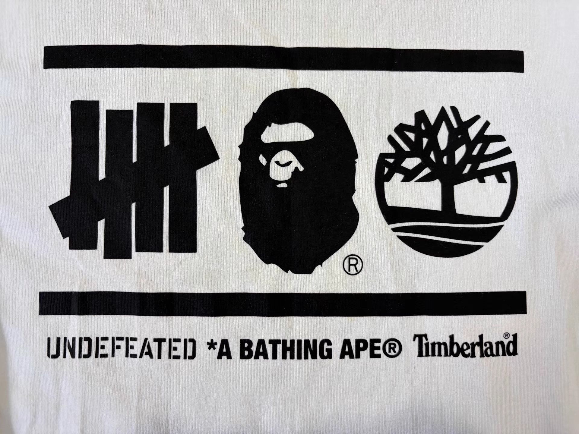 Bape Bape x Undefeated Long Sleeve Tee Size US L / EU 52-54 / 3 - 2 Thumbnail