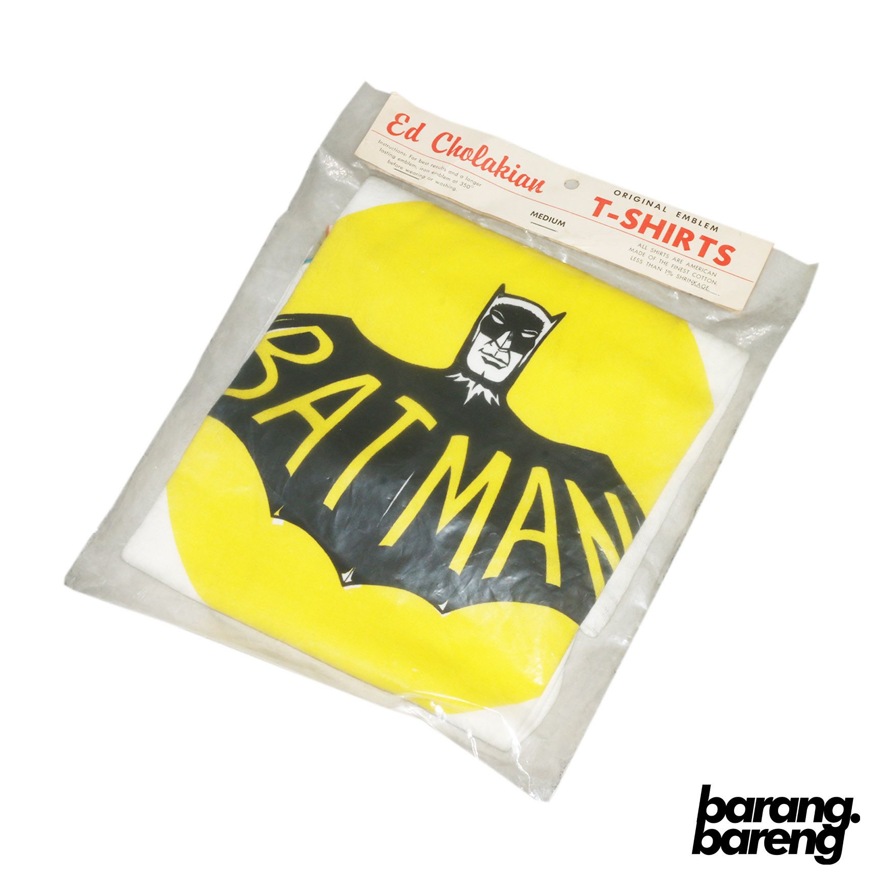 Vintage VINTAGE 60s BATMAN TEE Size US M / EU 48-50 / 2 - 2 Thumbnail