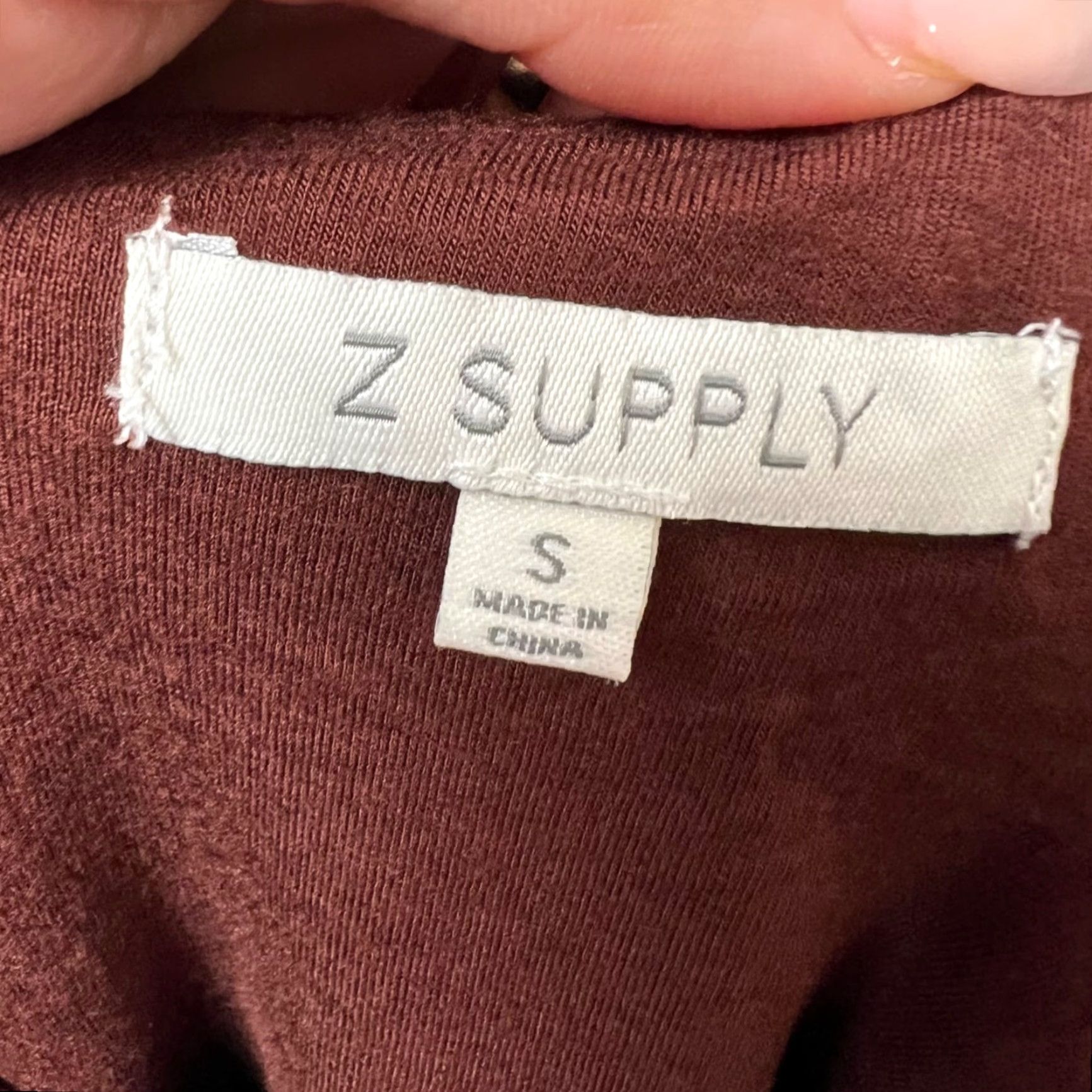 Z Supply Z Supply Womens Size Small Brown Glittery Tank Top Sleeveless Strap Adjustable Straps Mexico? Size S / US 4 / IT 40 - 3 Thumbnail