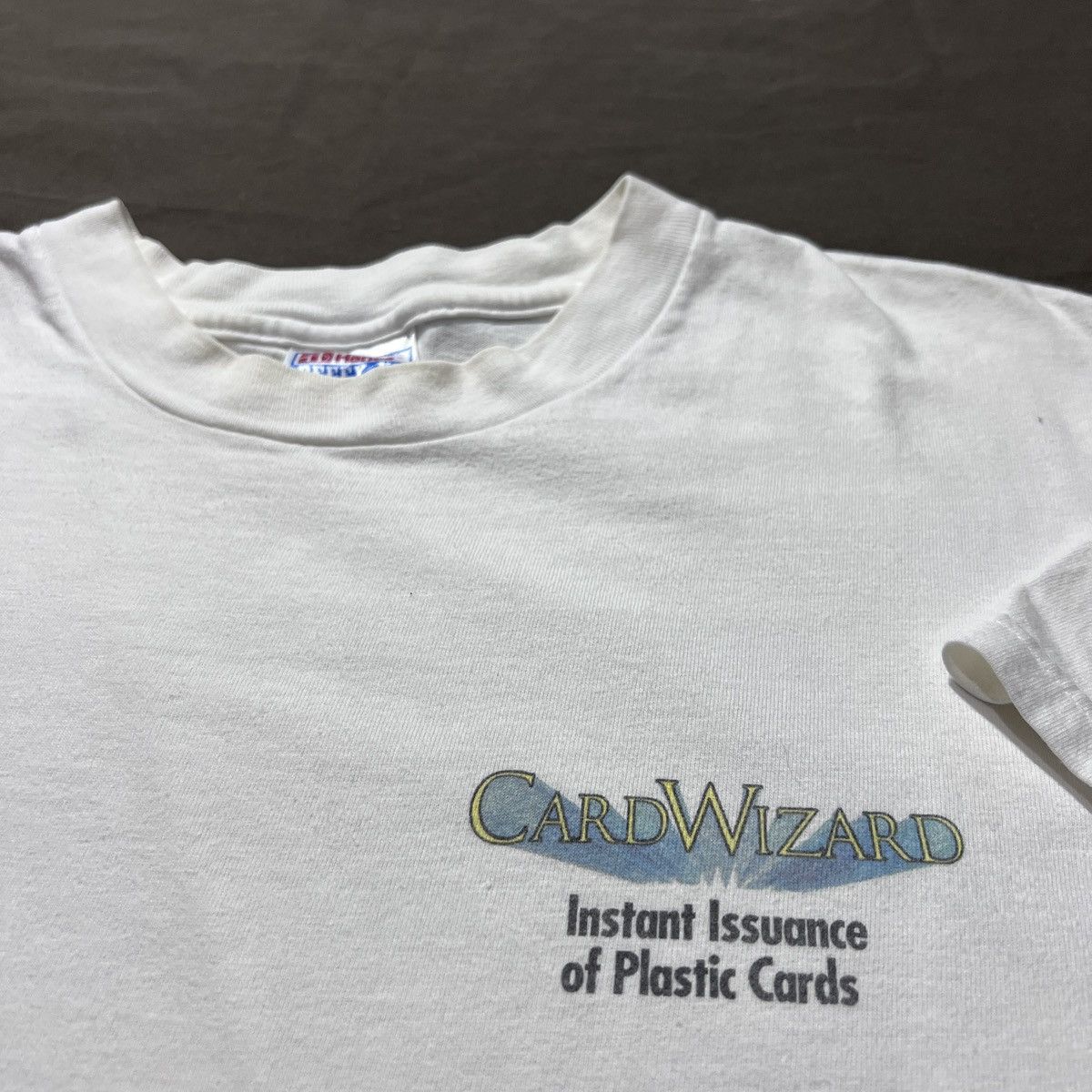 Microsoft Vintage 90s CARDWIZARD SOFTWARE Promo Tee Computer Size US L / EU 52-54 / 3 - 10 Thumbnail