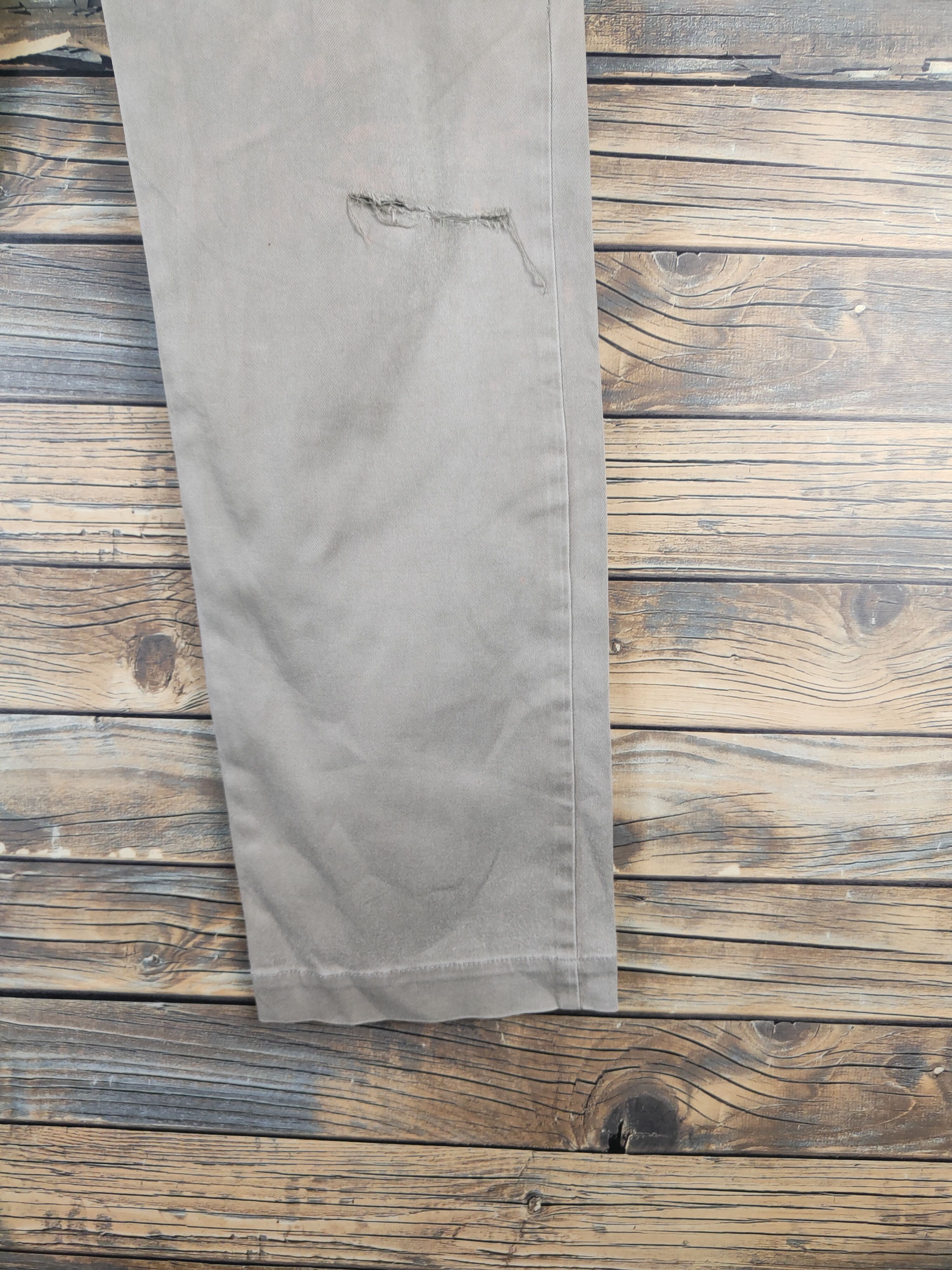 Japanese Brand DL Uniqlo Beige Multipocket Tactical Cargo Pants #1580 Size US 31 - 6 Thumbnail