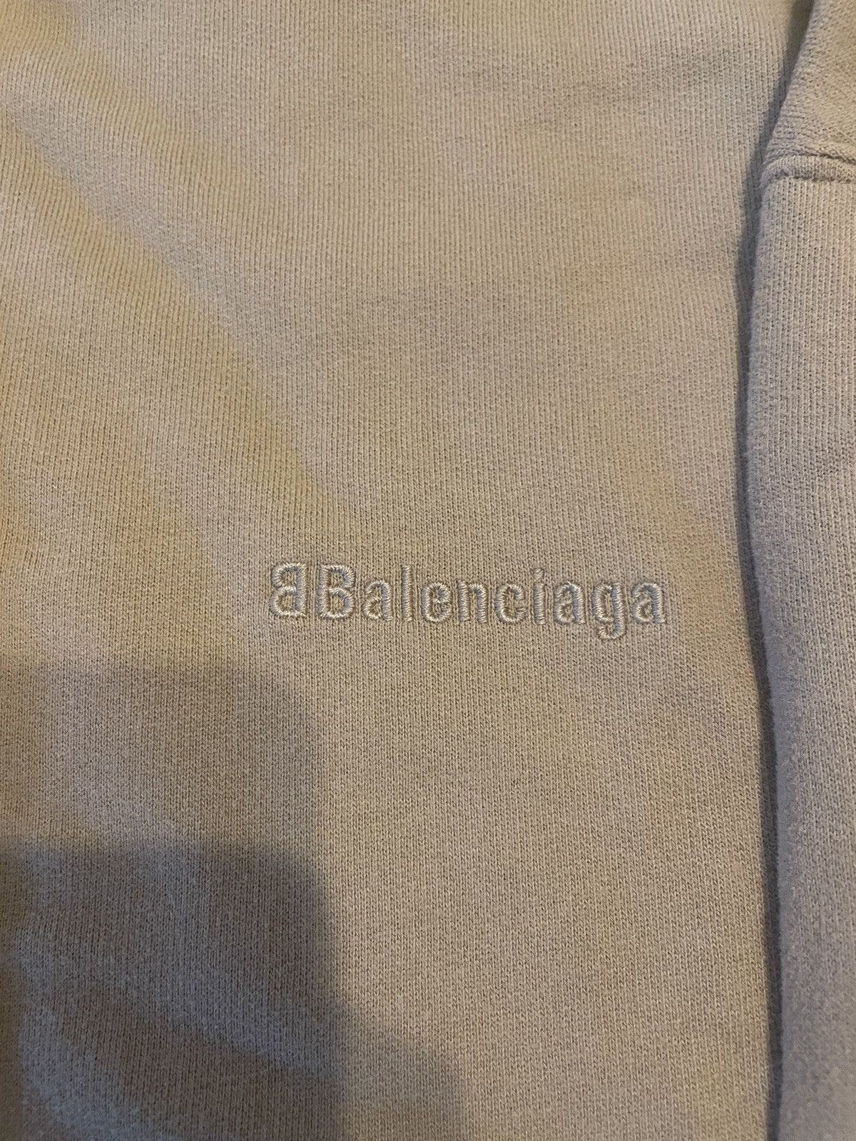 Balenciaga New Balenciaga Tonal Logo Hoodie Size Large Size US L / EU 52-54 / 3 - 2 Thumbnail
