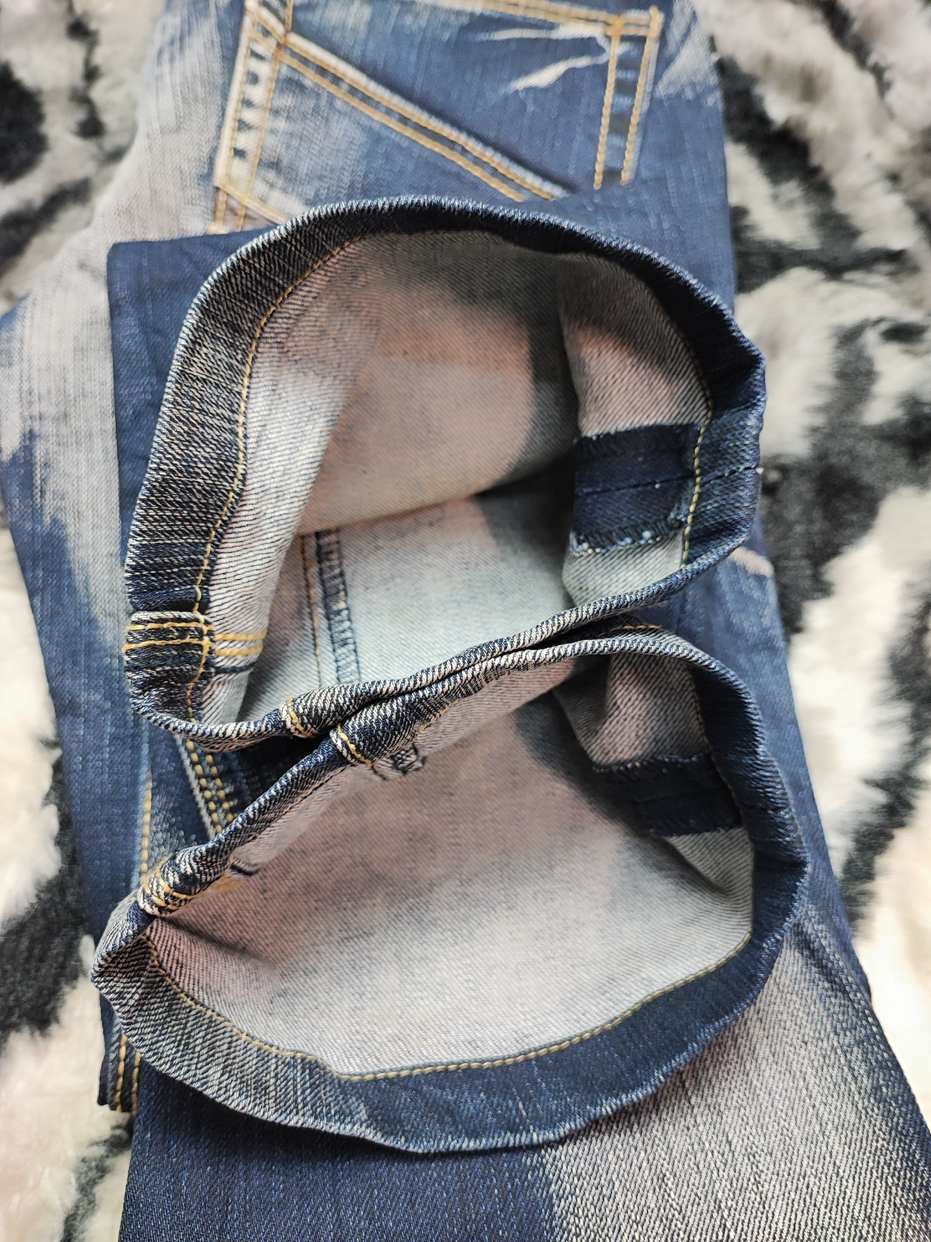 If Six Was Nine Nicole Club Distress Jeans Size US 30 / EU 46 - 23 Thumbnail