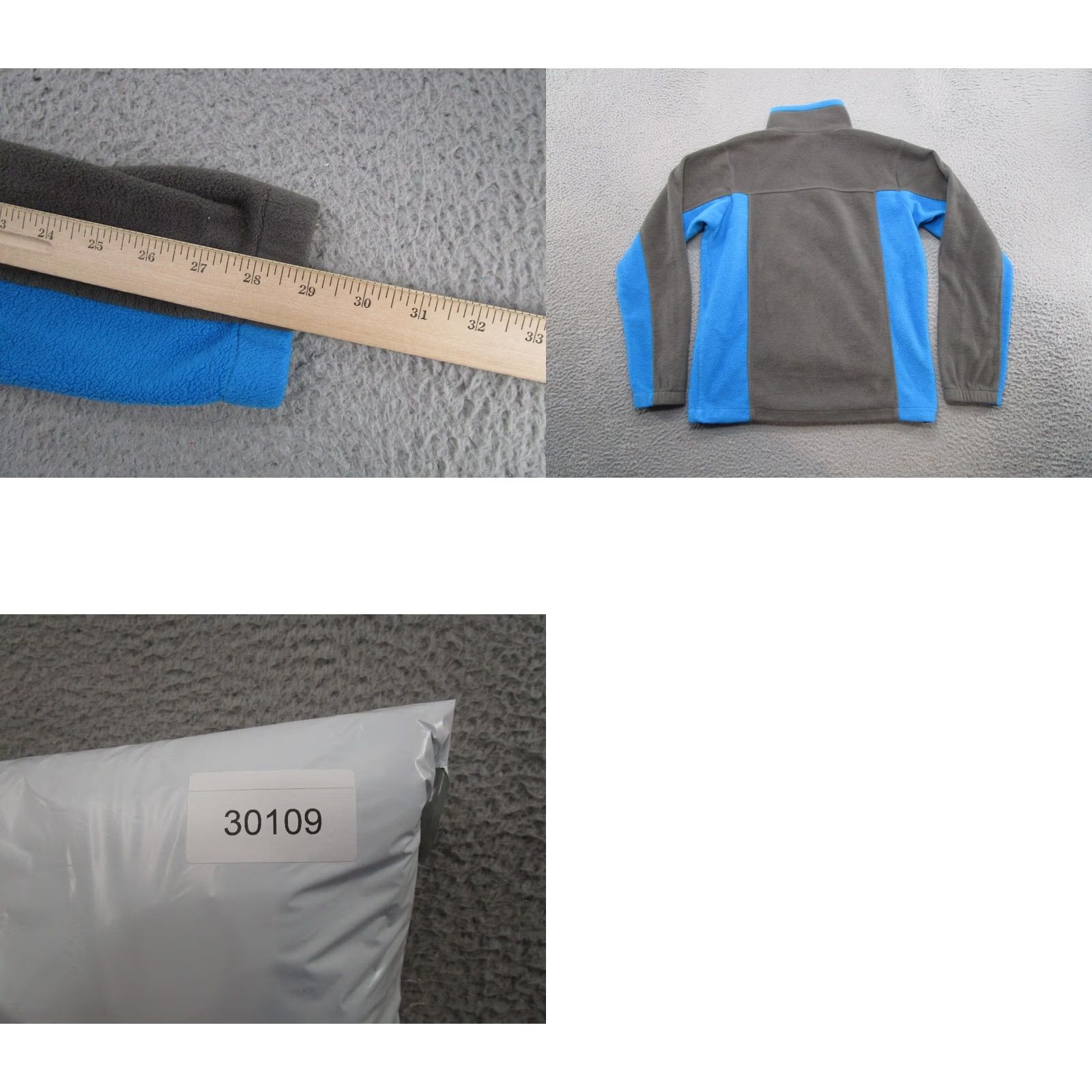 Vintage Columbia Mens Full Zip Fleece Jacket Gray Blue Size S Outdoors Hiking Regular Zip Jacket Mens Size US S / EU 44-46 / 1 - 8 Thumbnail