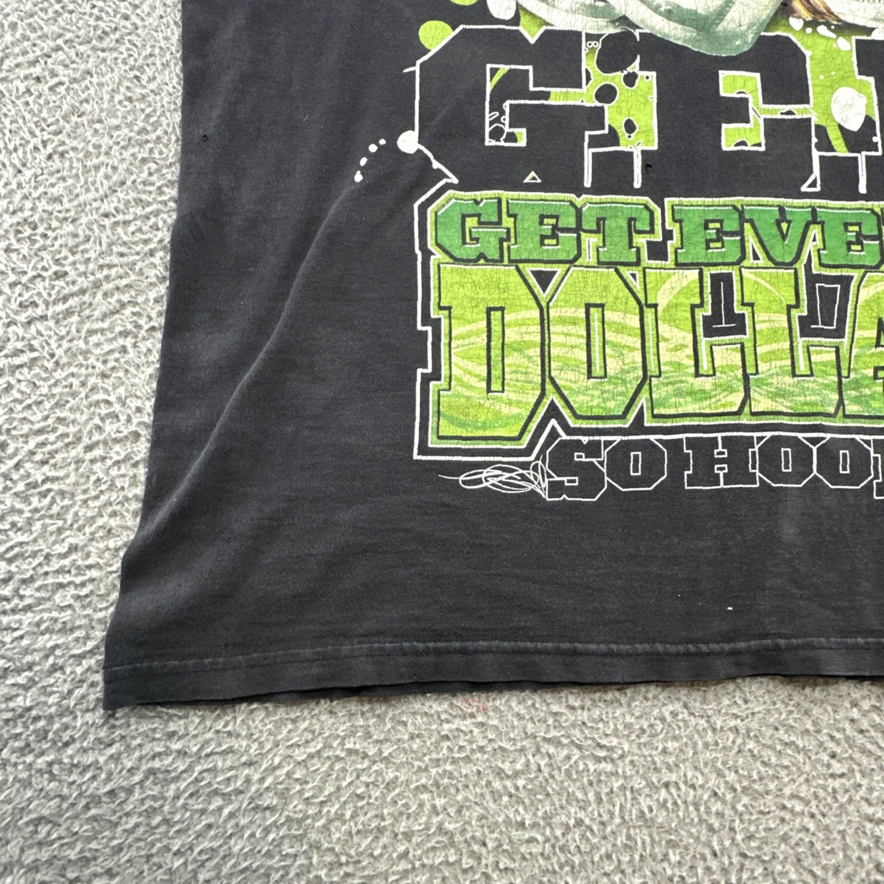 Changes Rare Vintage Get Every Dollar GED So Hood T Shirt 90s 2000s Black 4XL Single Sti Size US XXL / EU 58 / 5 - 6 Thumbnail