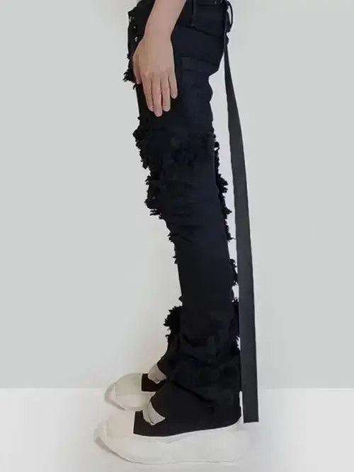 Other Solid Color Men Darkwear Jeans Size US 30 / EU 46 - 3 Thumbnail