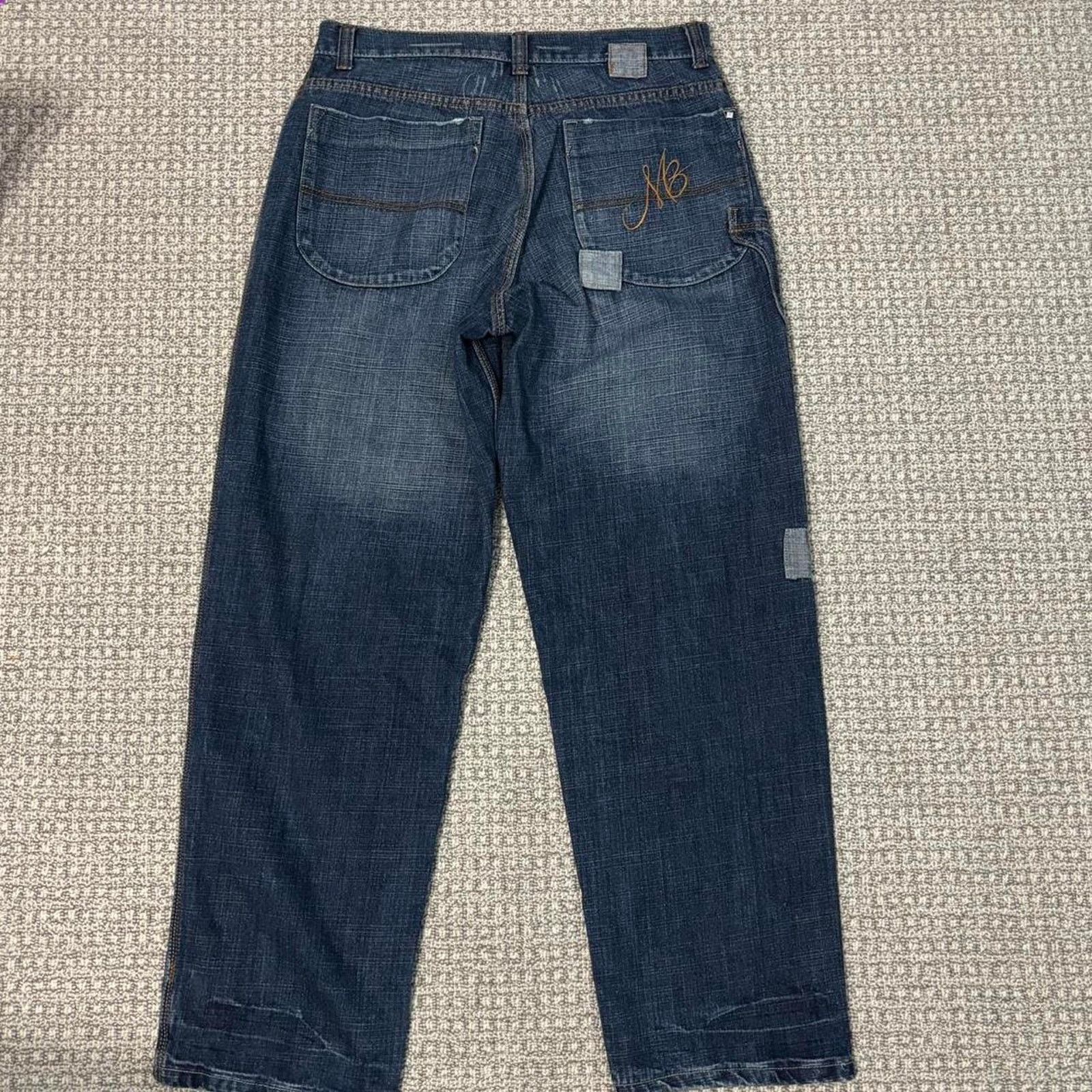 Makaveli Vintage Makaveli Tupac Shakur Extremely Baggy Y2K Jeans Size US 34 / EU 50 - 6 Thumbnail