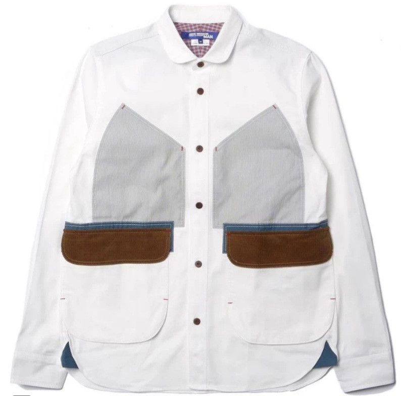 Junya Watanabe Junya Watanabe MAN Patchwork Rodeo Corduroy Flannel Shirt Size US XS / EU 42 / 0 - 1 Thumbnail