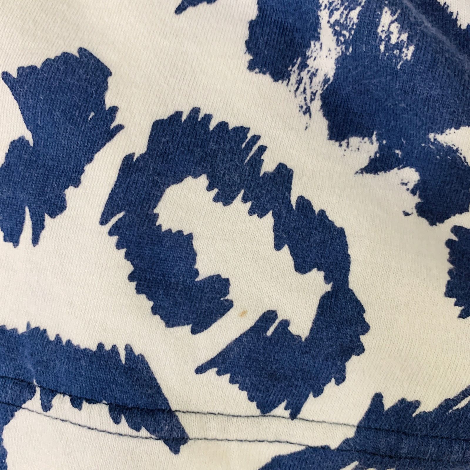 Comme des Garcons Size M White Blue Grey Cotton Animal Print T-Shirt Size M / US 6-8 / IT 42-44 - 7 Thumbnail