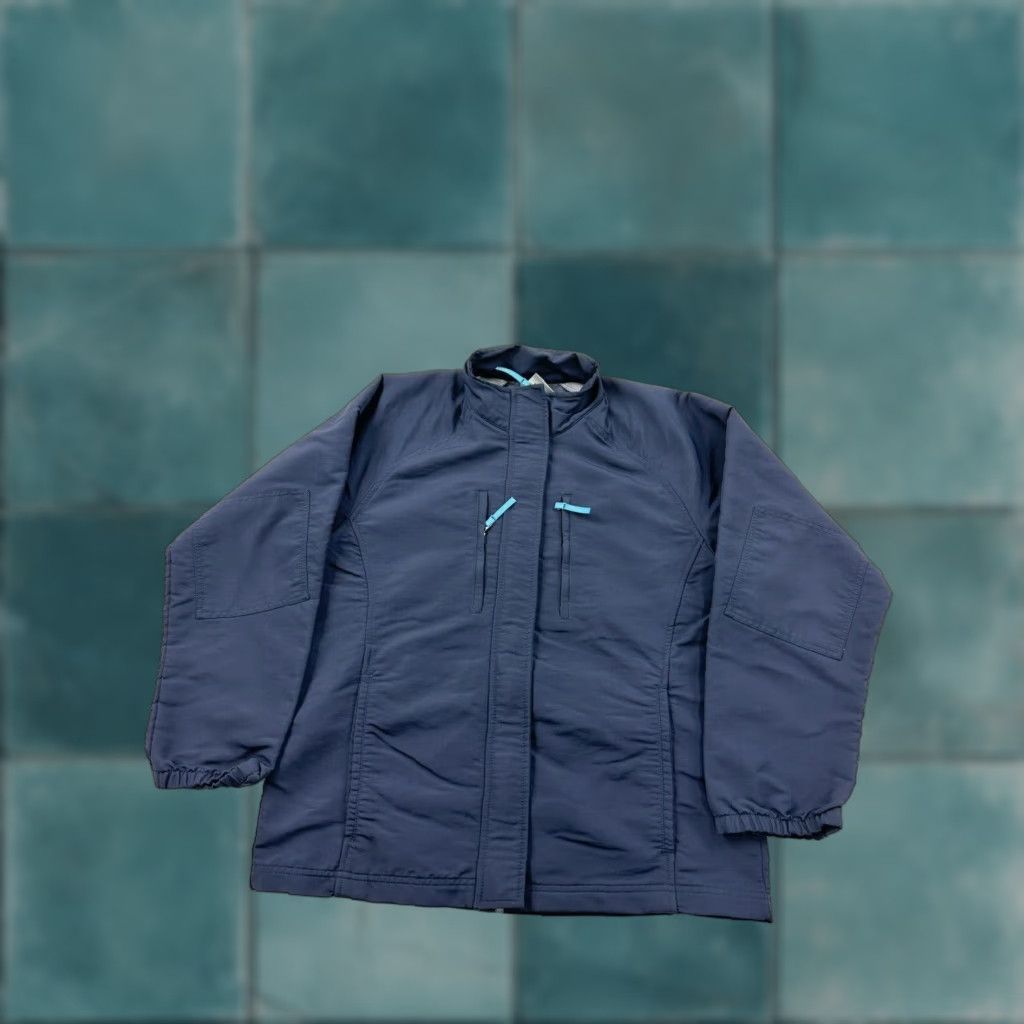 Nike **Nike Women's Small Blue Full-Zip Rain Jacket** User: Nike Women's Small Blue Full-Zip Rain Jacket Size S / US 4 / IT 40 - 1 Thumbnail