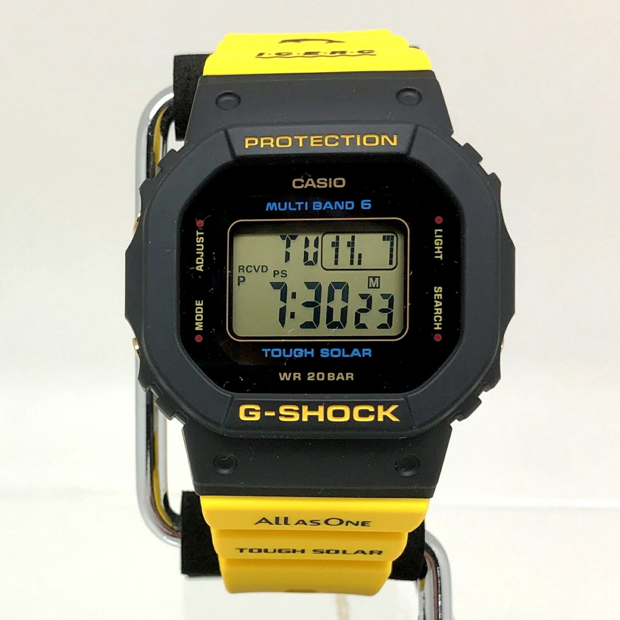 image of Casio G-Shock Watch Gmd-W5600K-9Jr Irukuji Eye Search Japan Radio Solar Digital Yellow Black Itpefw