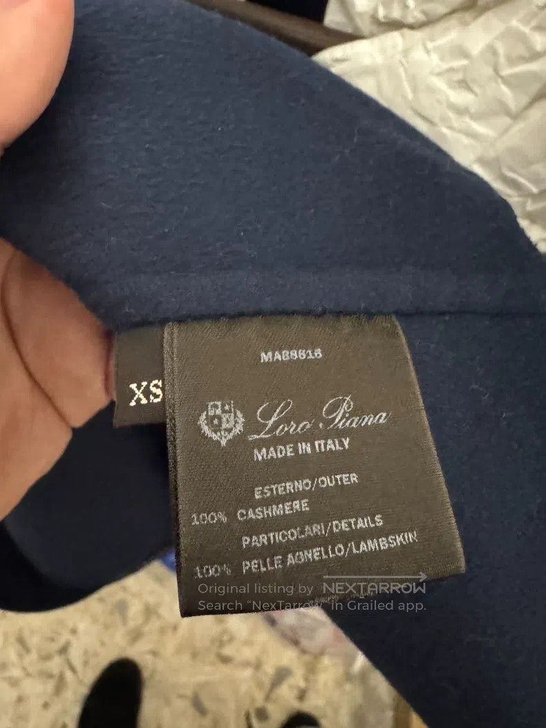 Loro Piana Loro Piana Full cashmere jacket Size XS / US 0-2 / IT 36-38 - 3 Thumbnail
