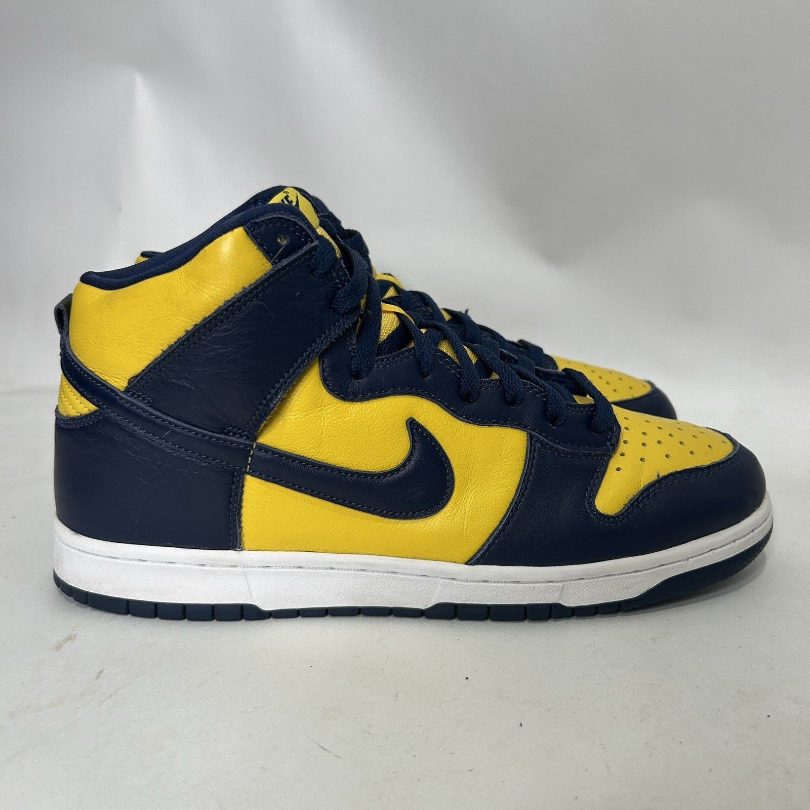 Nike Nike Dunk High SP Retro “Michigan” 2020 Size US 12 / EU 45 - 4 Thumbnail