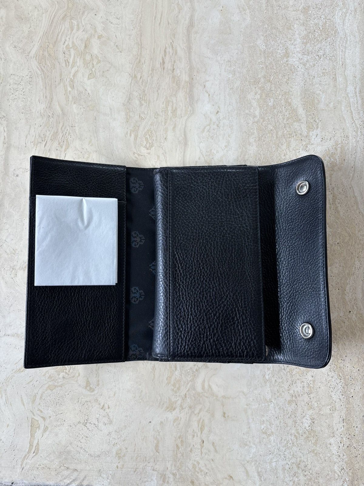 Chrome Hearts Chrome Hearts Heavy Leather Wave Wallet Size ONE SIZE - 6 Thumbnail